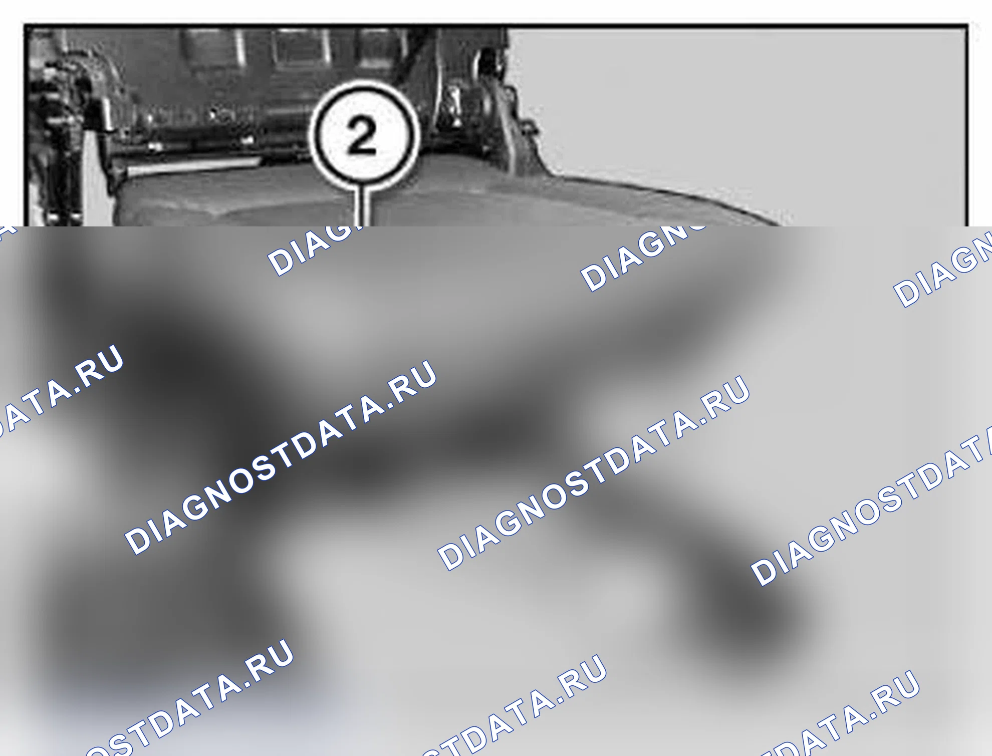 Рис. 468: 52 30 030 Снятие и установка передней накладки для 3-го ряда сидений слева или справа. BMW X5 M E70