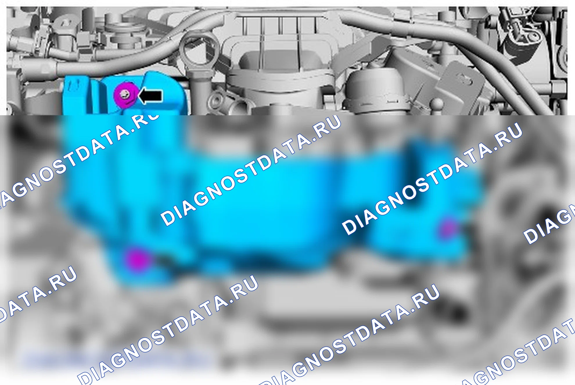 Как снять и установить охладитель системы рециркуляции отработавших газов (EGR). Ford Kuga I