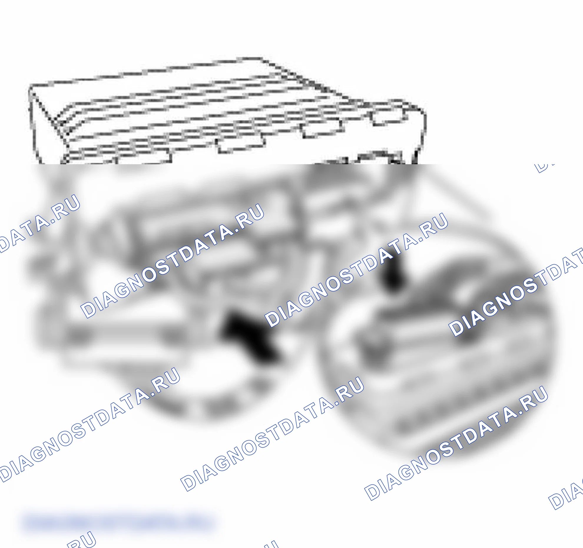 Рис. 29: Установка модуля управления для парковочного помощника. Porsche 911 Carrera 996 рестайлинг