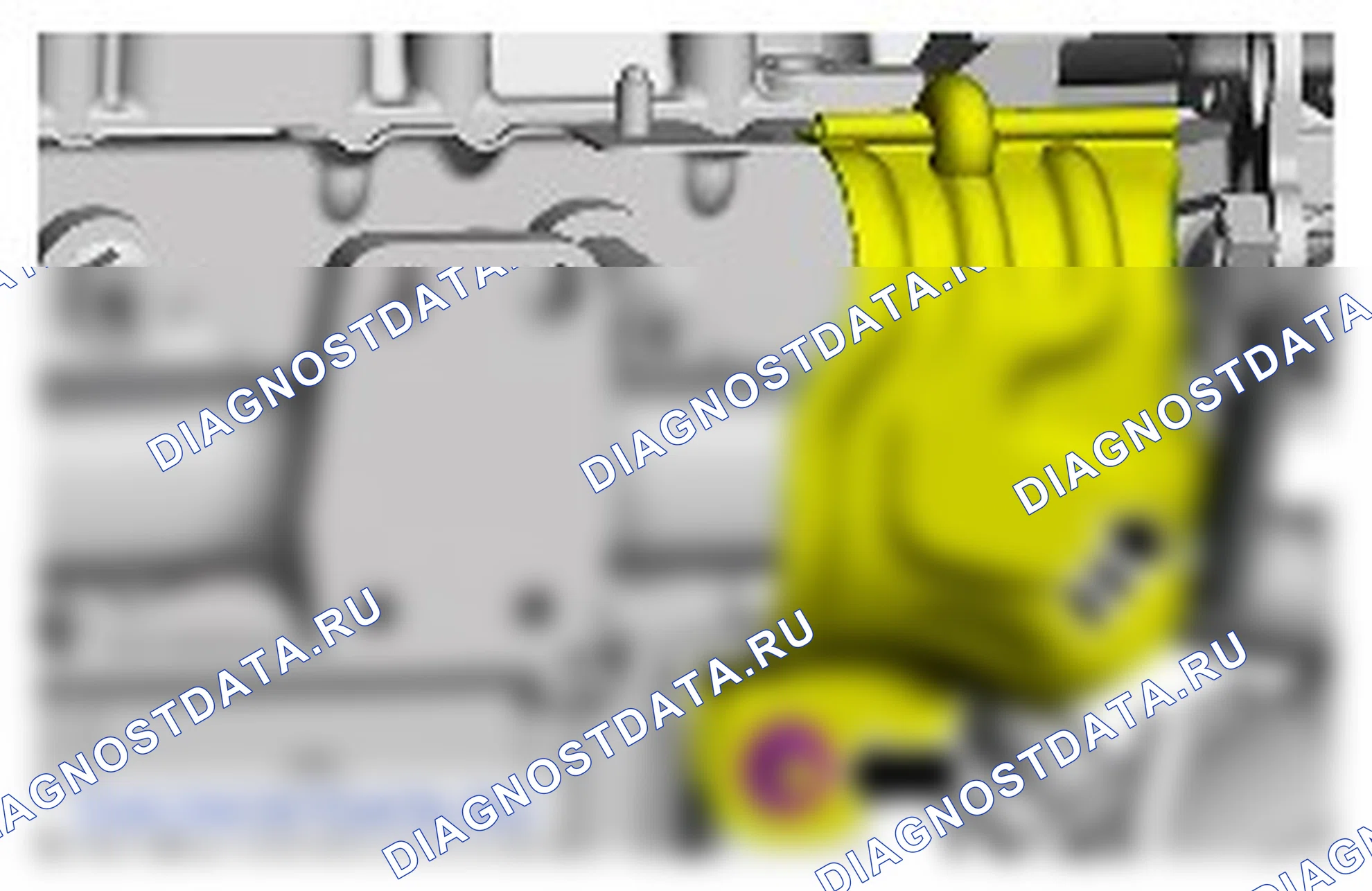Разборка узла головки цилиндров. Ford Transit Connect II