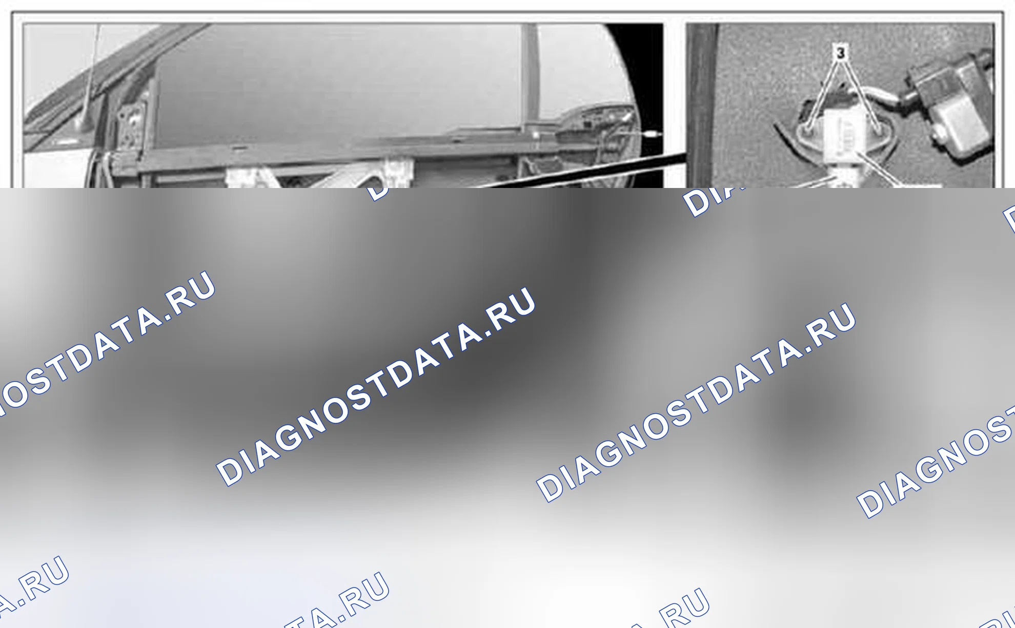 Рис. 74: Демонтаж / монтаж датчика бокового / оконного мешка - AR91.60-P-0730MCU. Kia Soul I