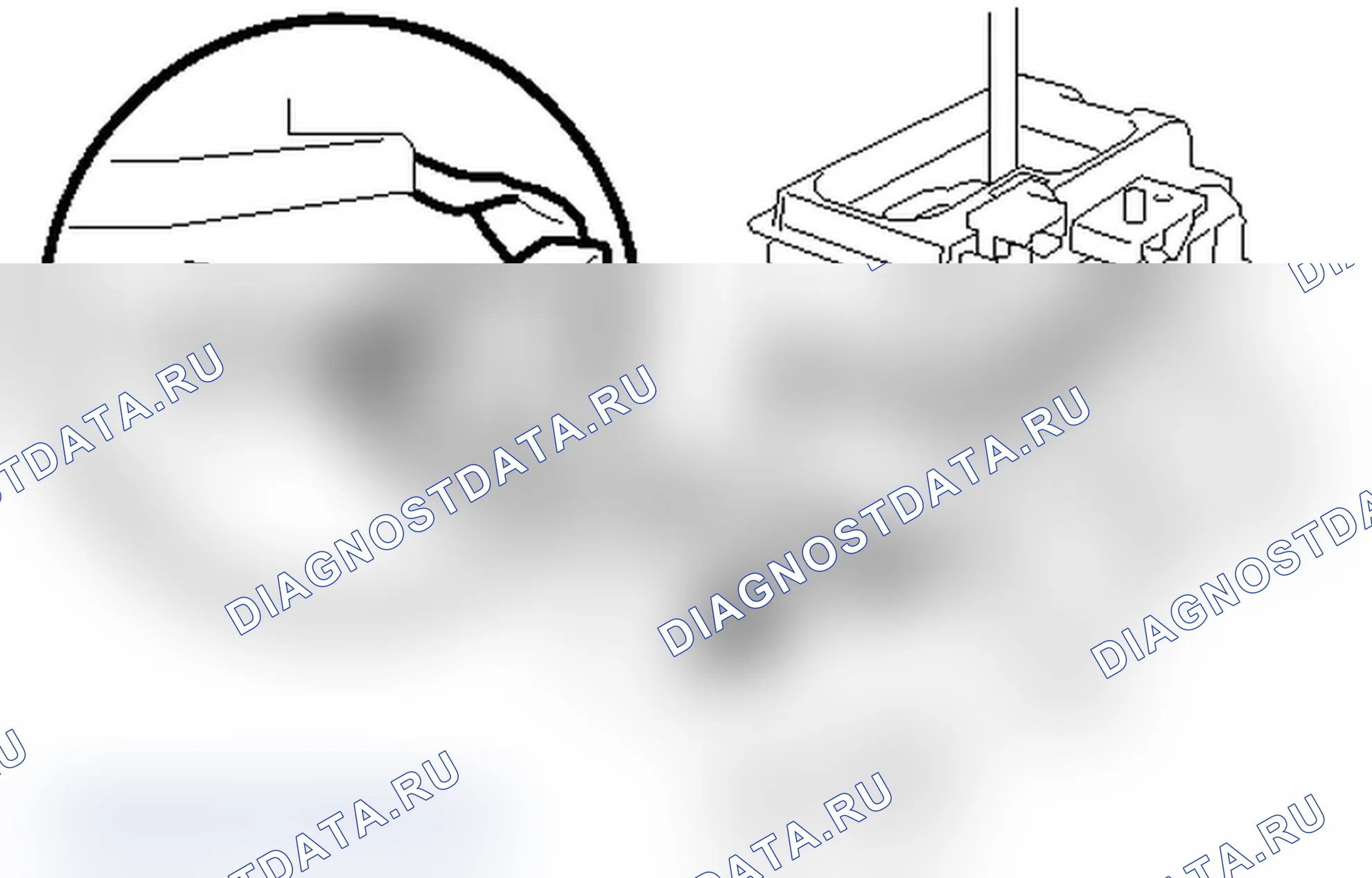 Рис. 143: ДЕМОНТАЖ. Lexus IS F I