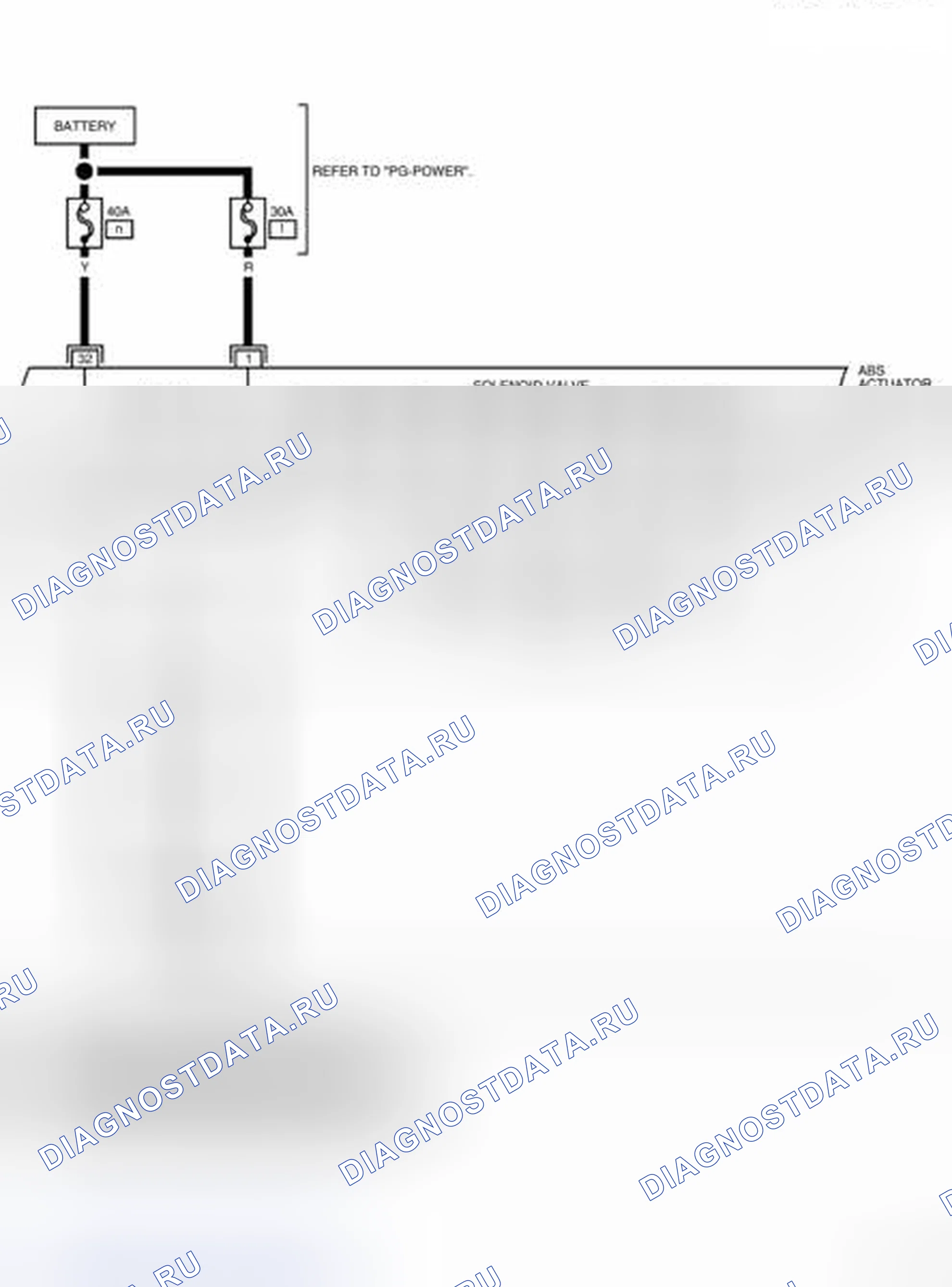 Рис. 33: электросхема - BRC-VDC-05. Nissan Frontier D40