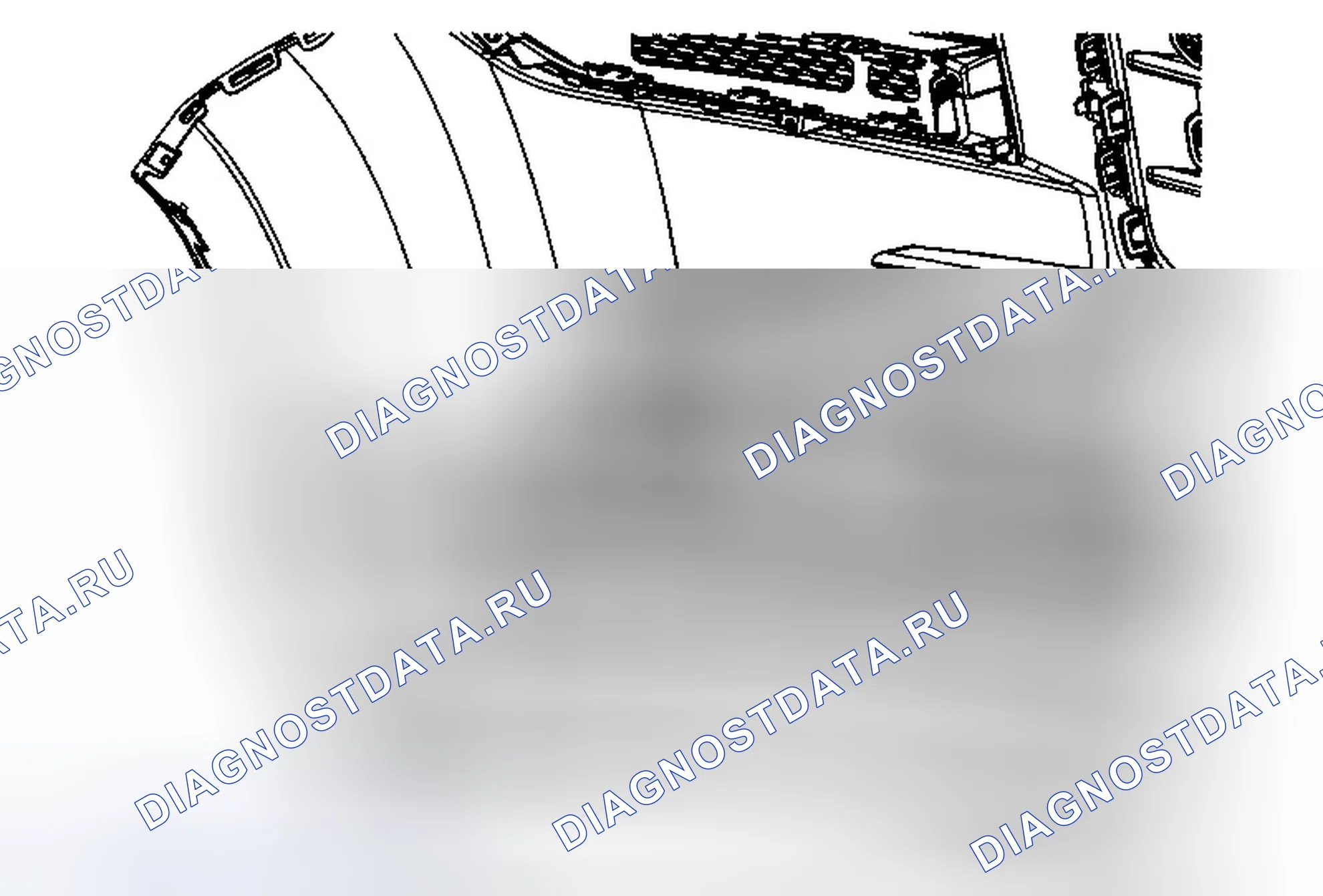 Рис. 40: Замена передней противотуманной фары (Acadia). GMC Acadia I рестайлинг