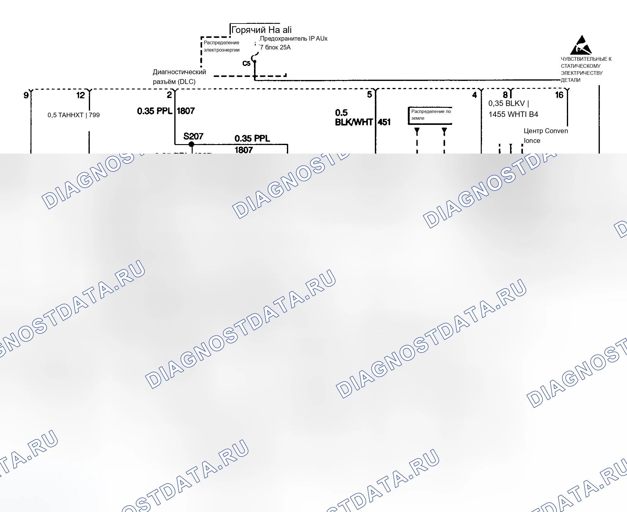 Рис. 18: электросхему. Chevrolet Chevy Express G1500 