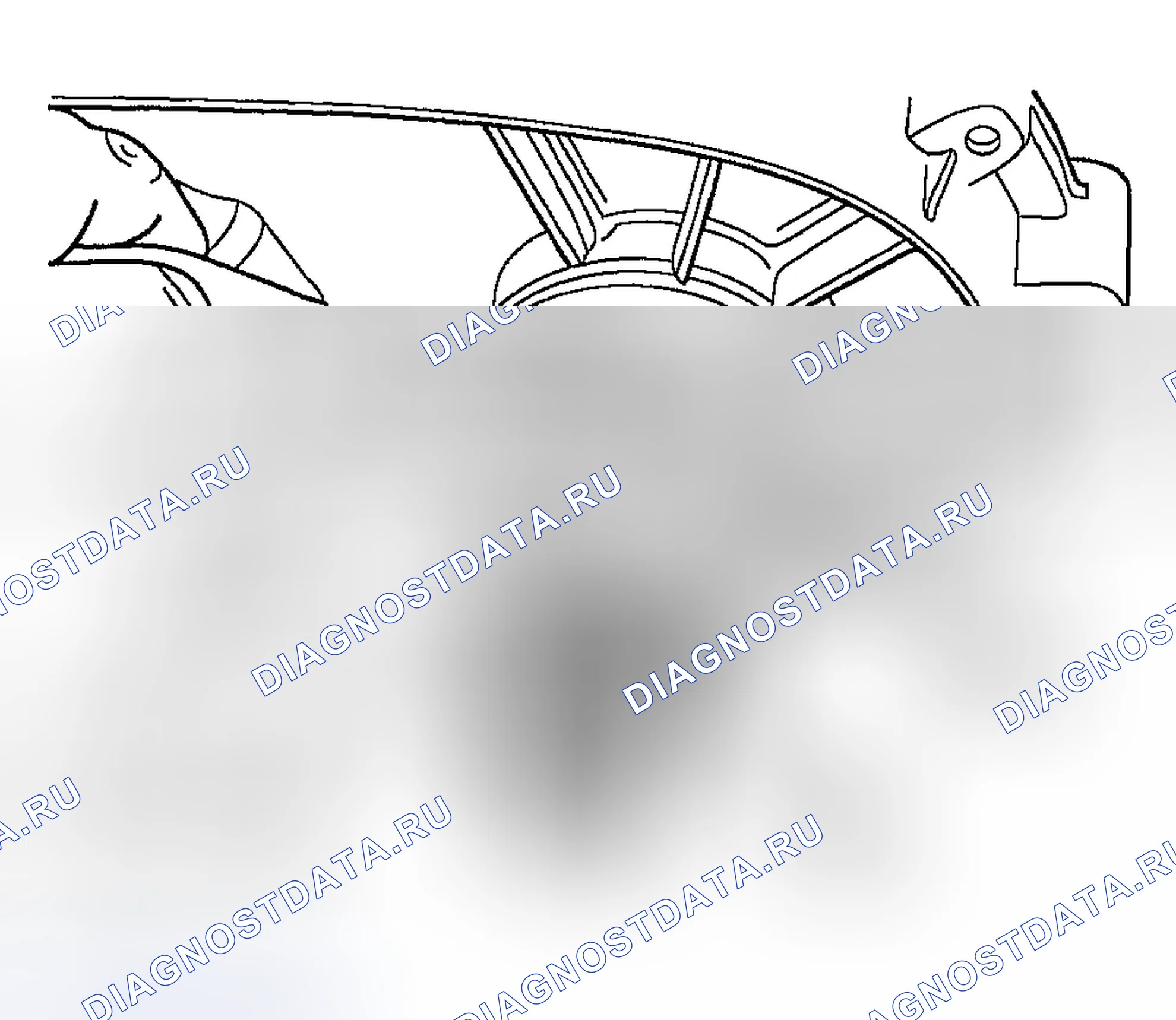 Рис. 212: ДЕМОНТАЖ. Dodge Durango II