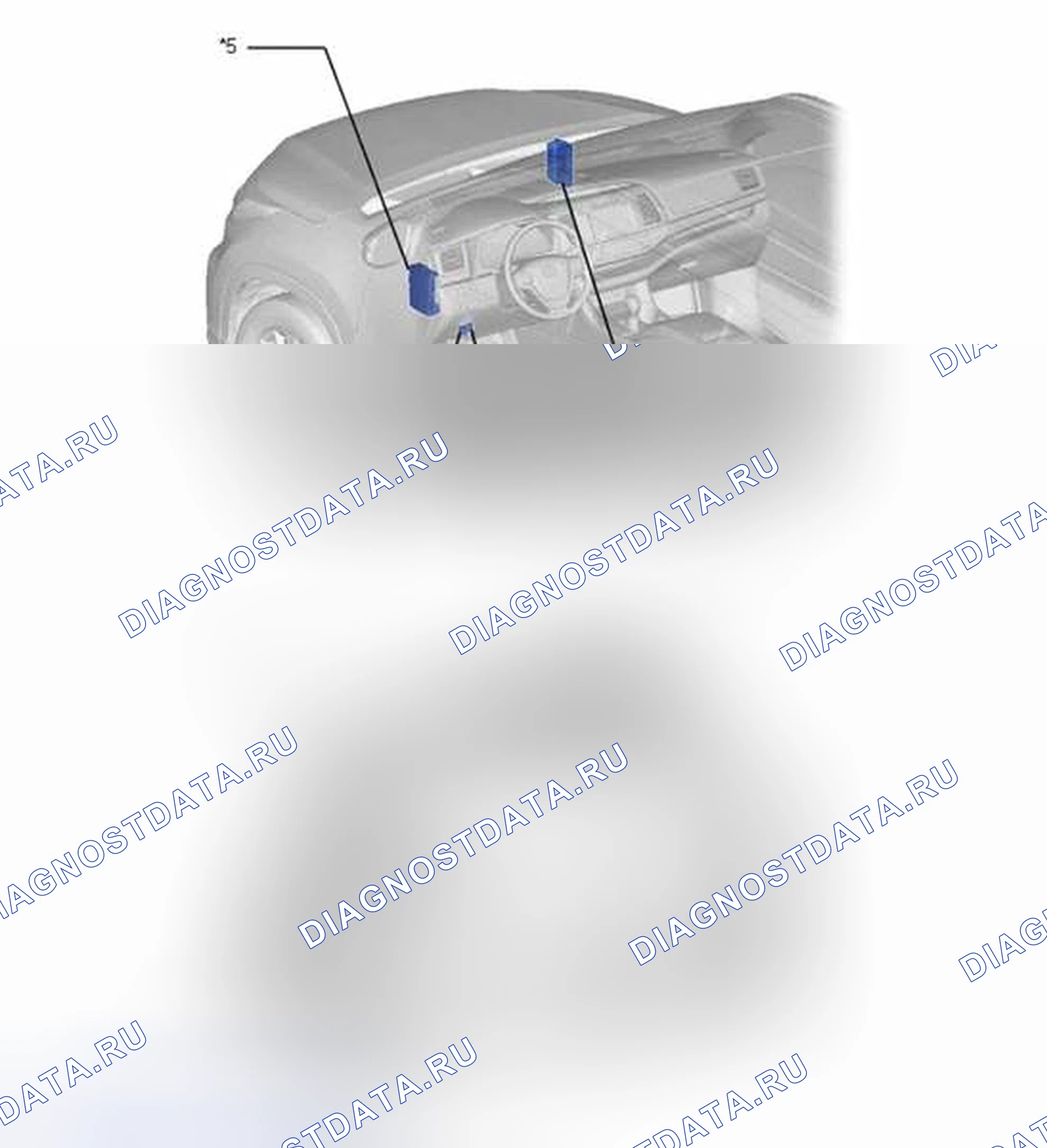 Рис. 362: ИЛЛЮСТРАЦИЯ. Toyota Highlander III