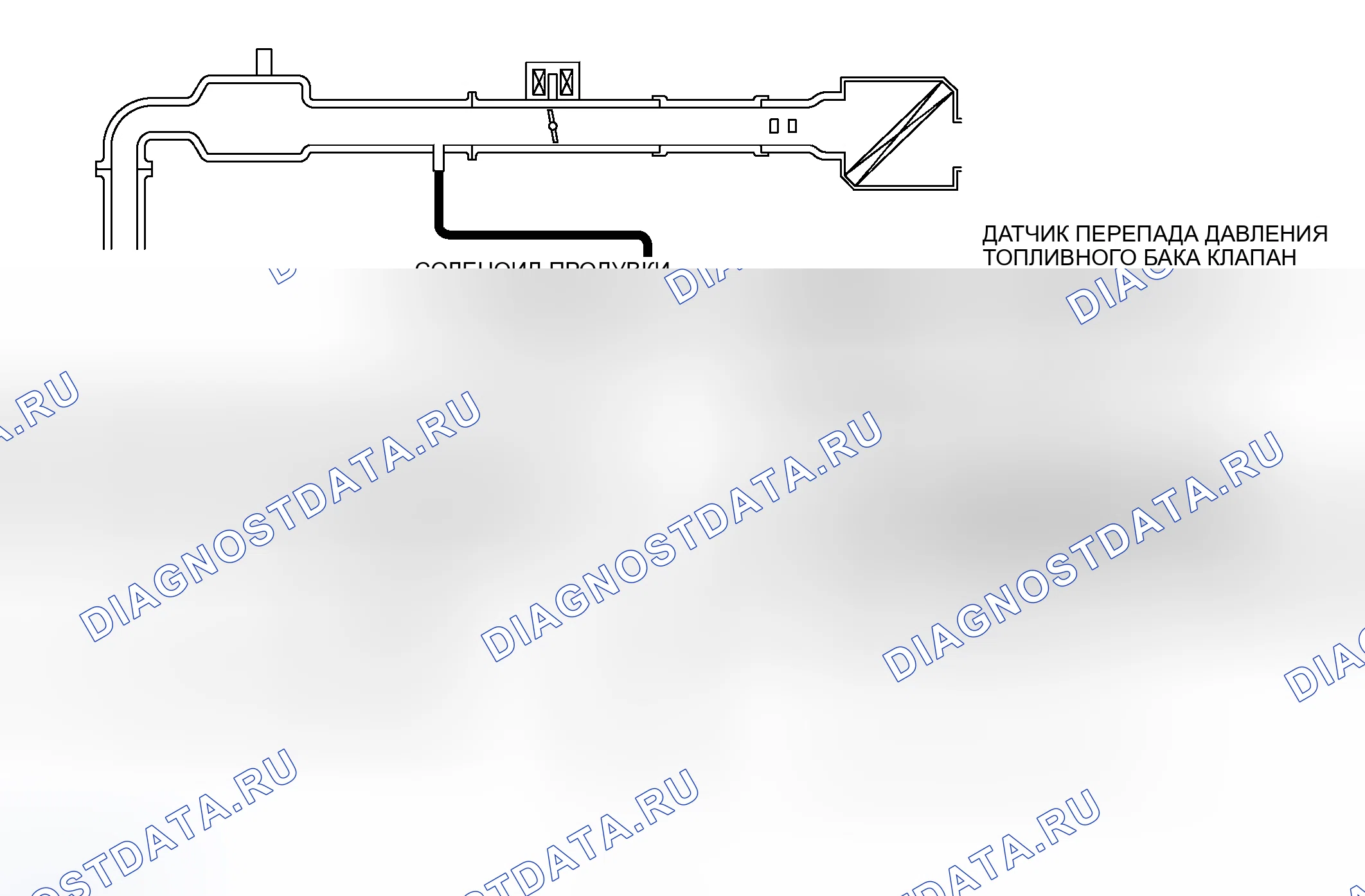 Рис. 5: СХЕМА СИСТЕМЫ. Mitsubishi Endeavor I