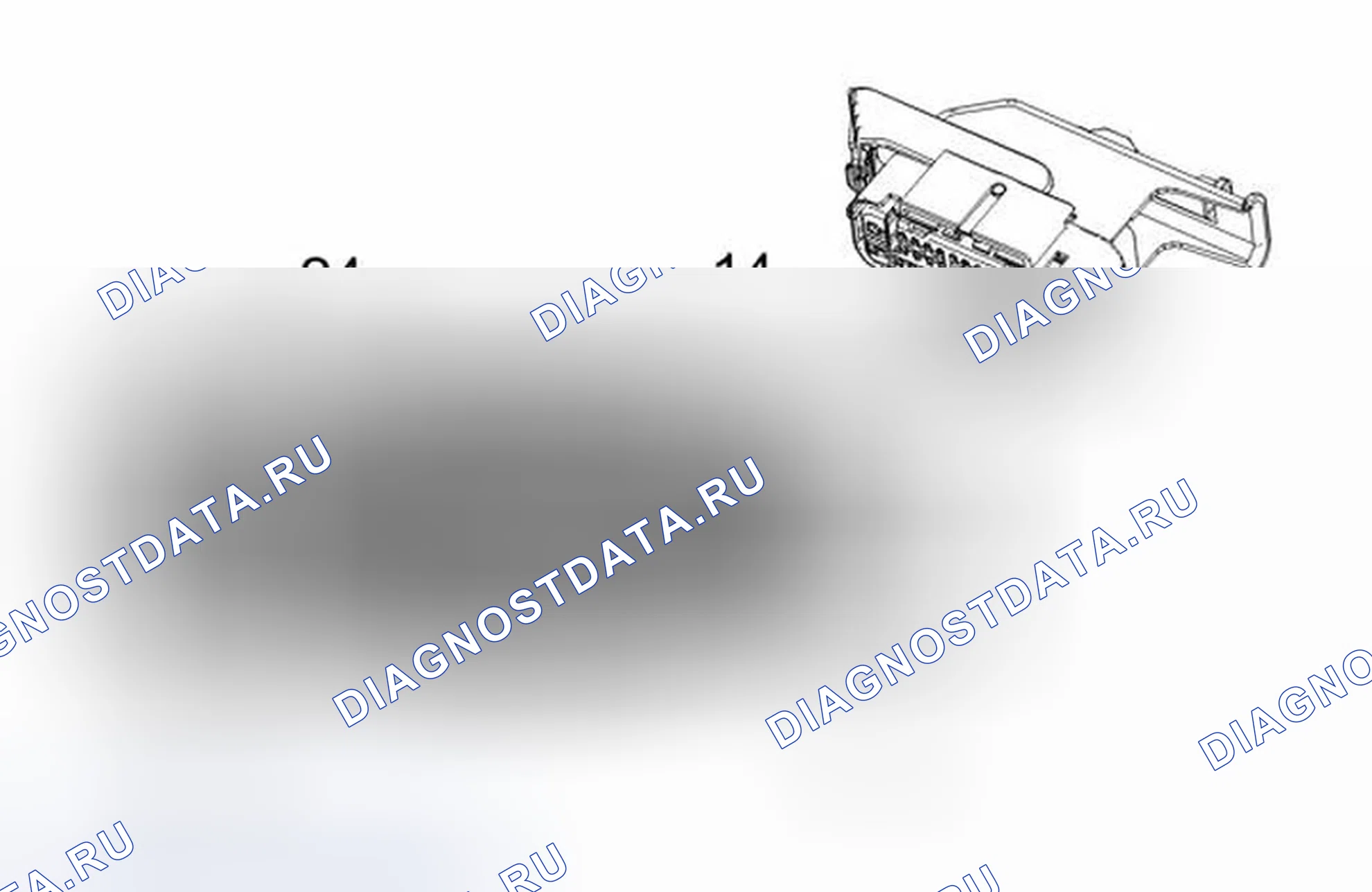 Рис. 230: K27 Модуль управления топливным насосом. Chevrolet Cruze I рестайлинг