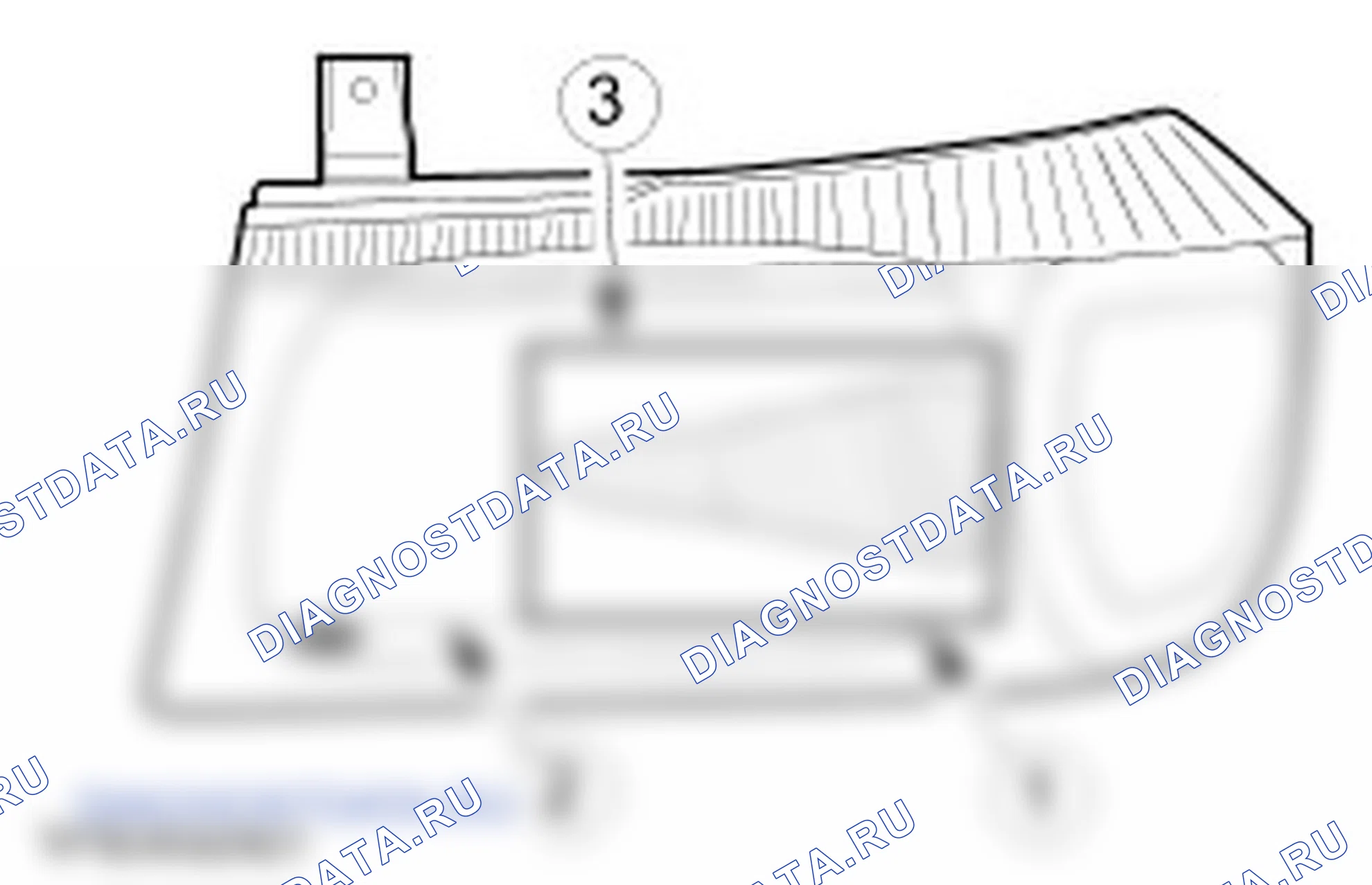 Закрывание участков фар. Ford Transit VI