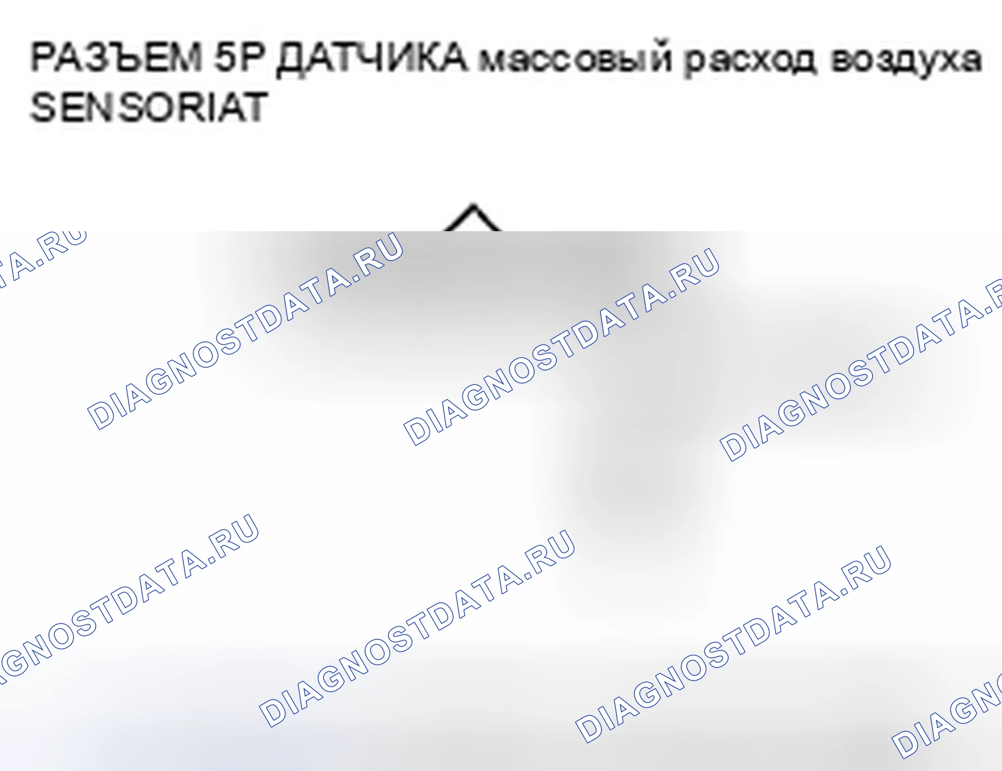 Рис. 65: P0102 расшифровка кода ошибки: низковольтная цепь датчика массовый расход воздуха. Honda Ridgeline I рестайлинг