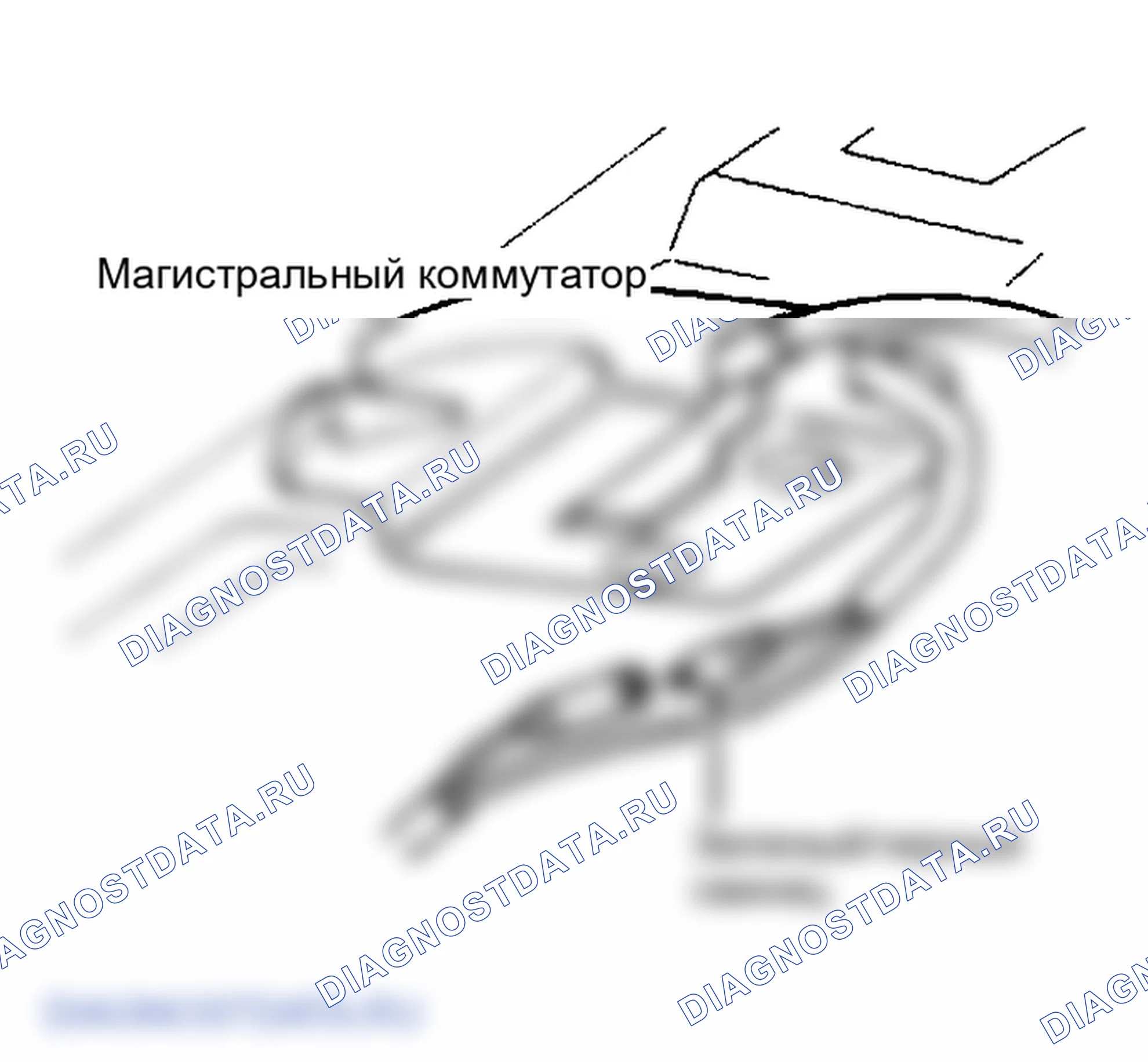 Рис. 8: Проверка коммутатора соединительных линий. Honda Civic III