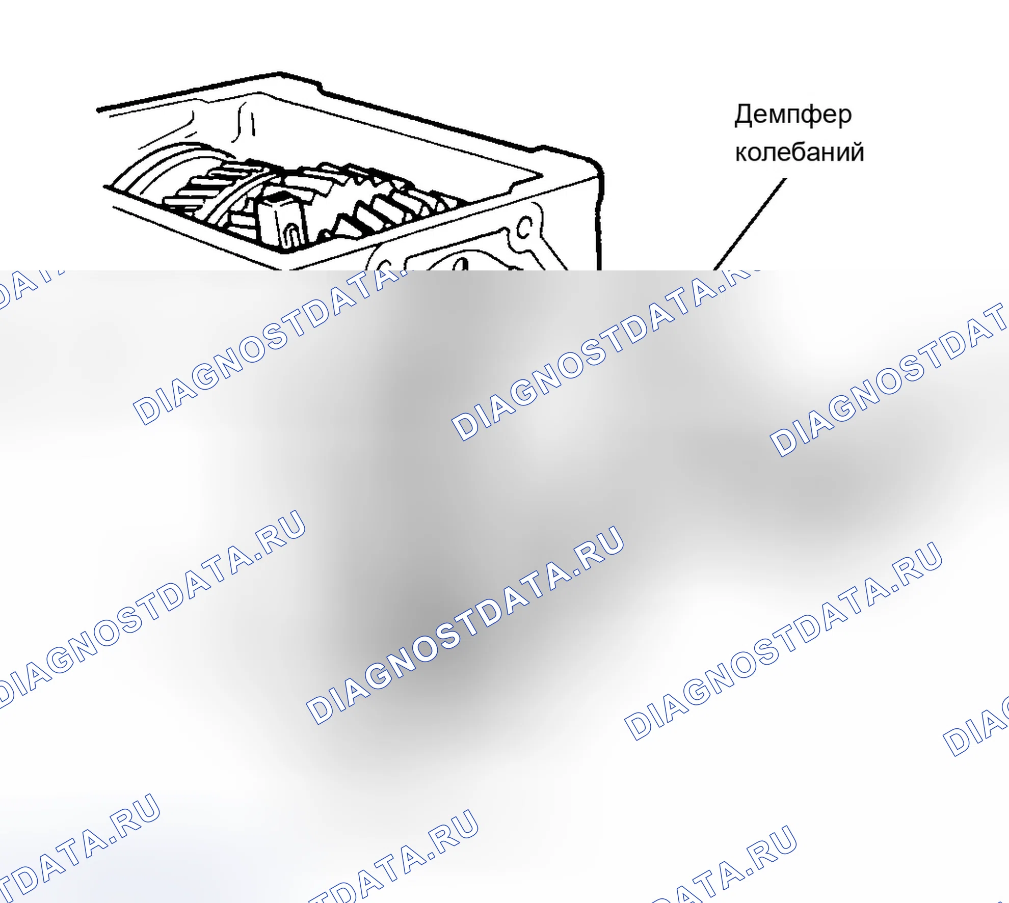 Рис. 3: РАЗБОРКА КОРОБКИ ПЕРЕДАЧ. Chevrolet Suburban C1500 