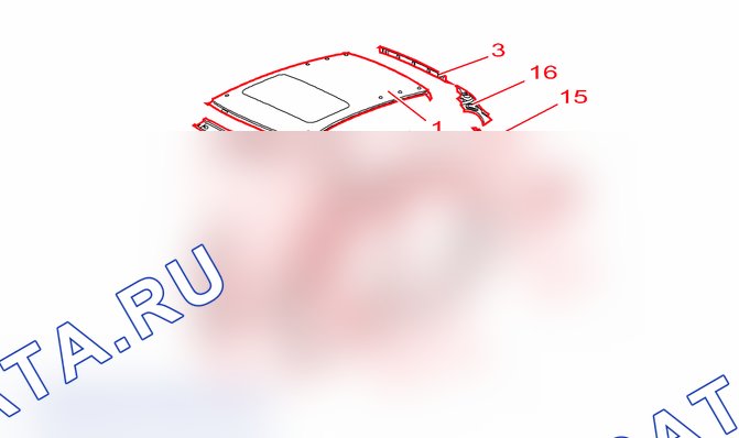 Идентификация: элементы кузова — c4ef02kp. Citroen C2 China I