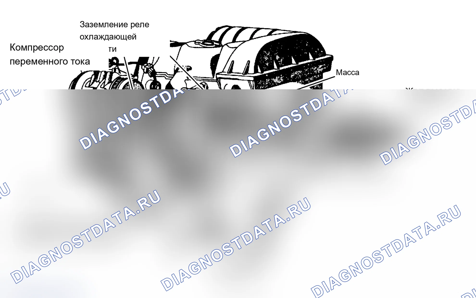 Рис. 11: Расположение компонентов (11 из 16). Chrysler New Yorker XII