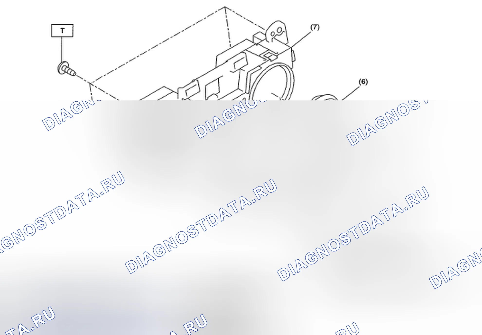 Рис. 85: Автоматическая модель кондиционера. Subaru Impreza WRX GH