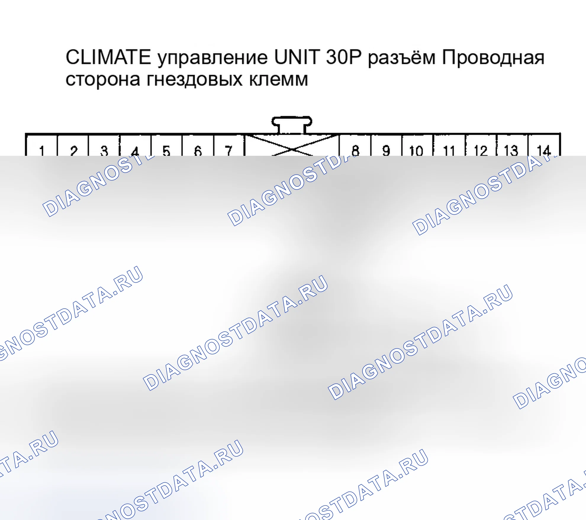 Рис. 114: Устранение неполадок в цепи связи системы климат-контроля. Honda Odyssey III