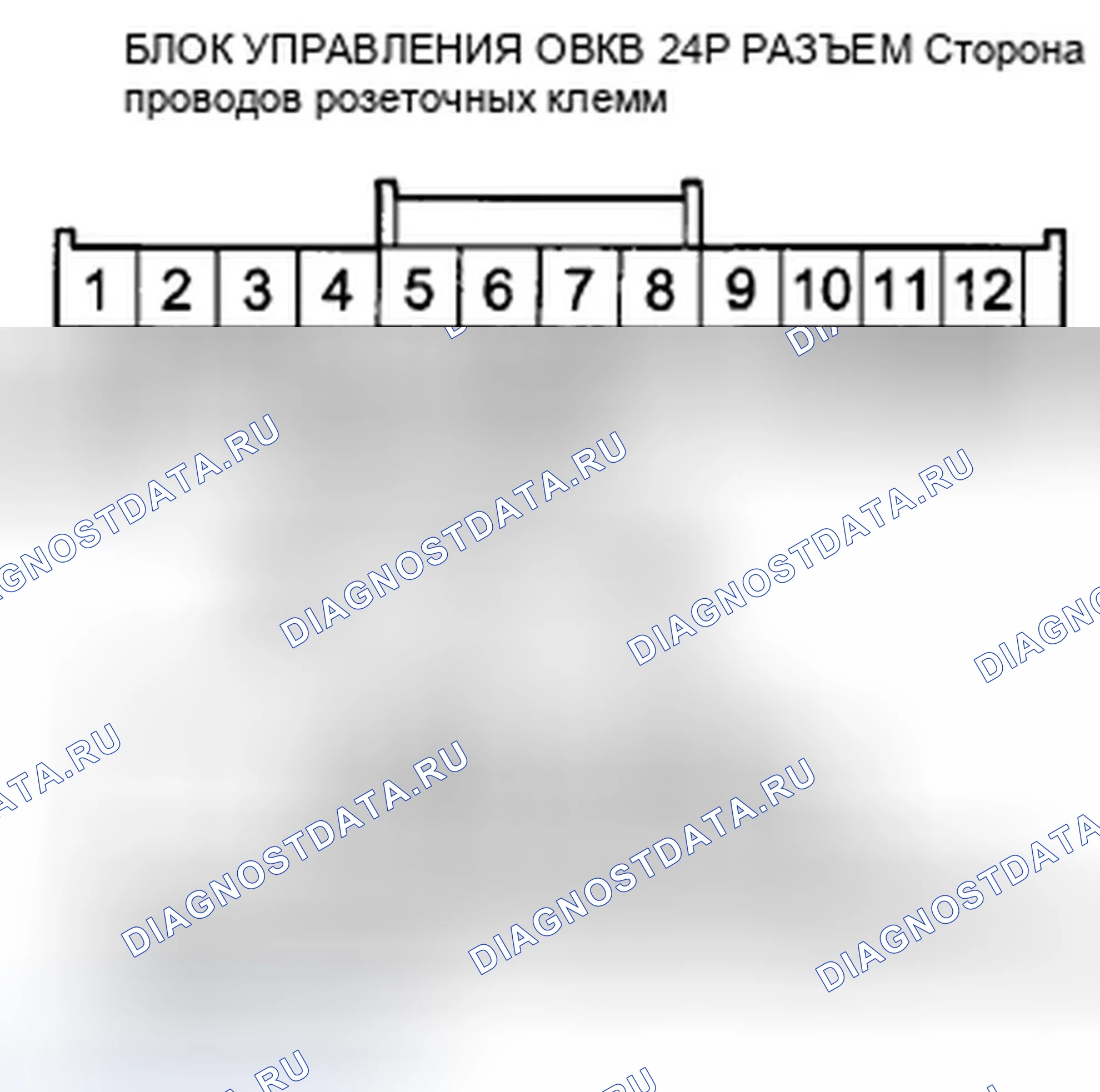 Рис. 101: Индикатор расшифровка кода ошибки 1: разомкнутый в цепи двигателя управления смешиванием воздуха. Honda Accord VIII