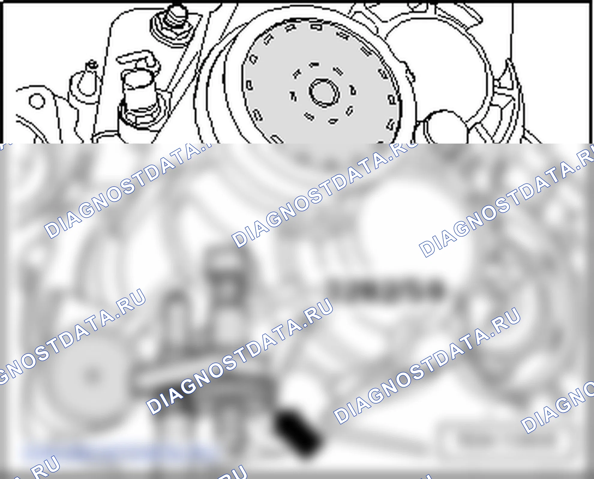 Снятие и installing gearbox (gearbox without threaded hole in housing) (6-скорость ручной gearbox 02N) (исполнение 3). SEAT Alhambra I