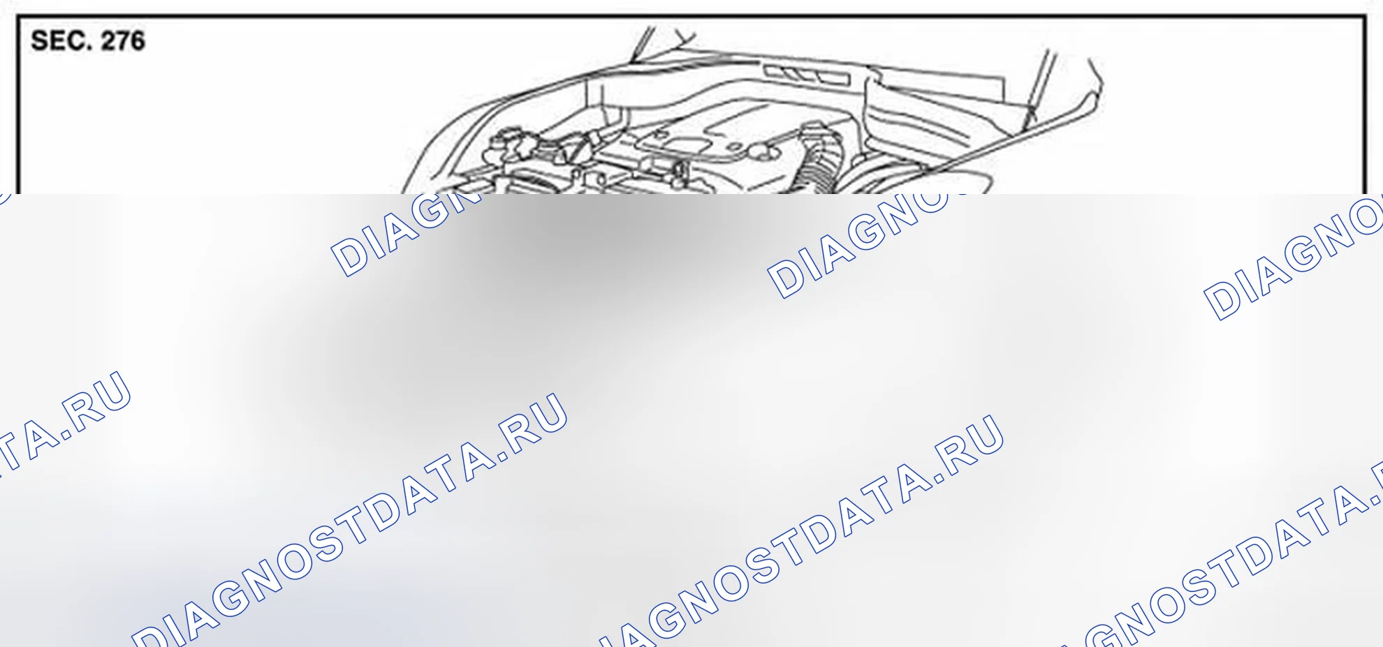 Рис. 131: Разнесенный вид. Infiniti QX50 I