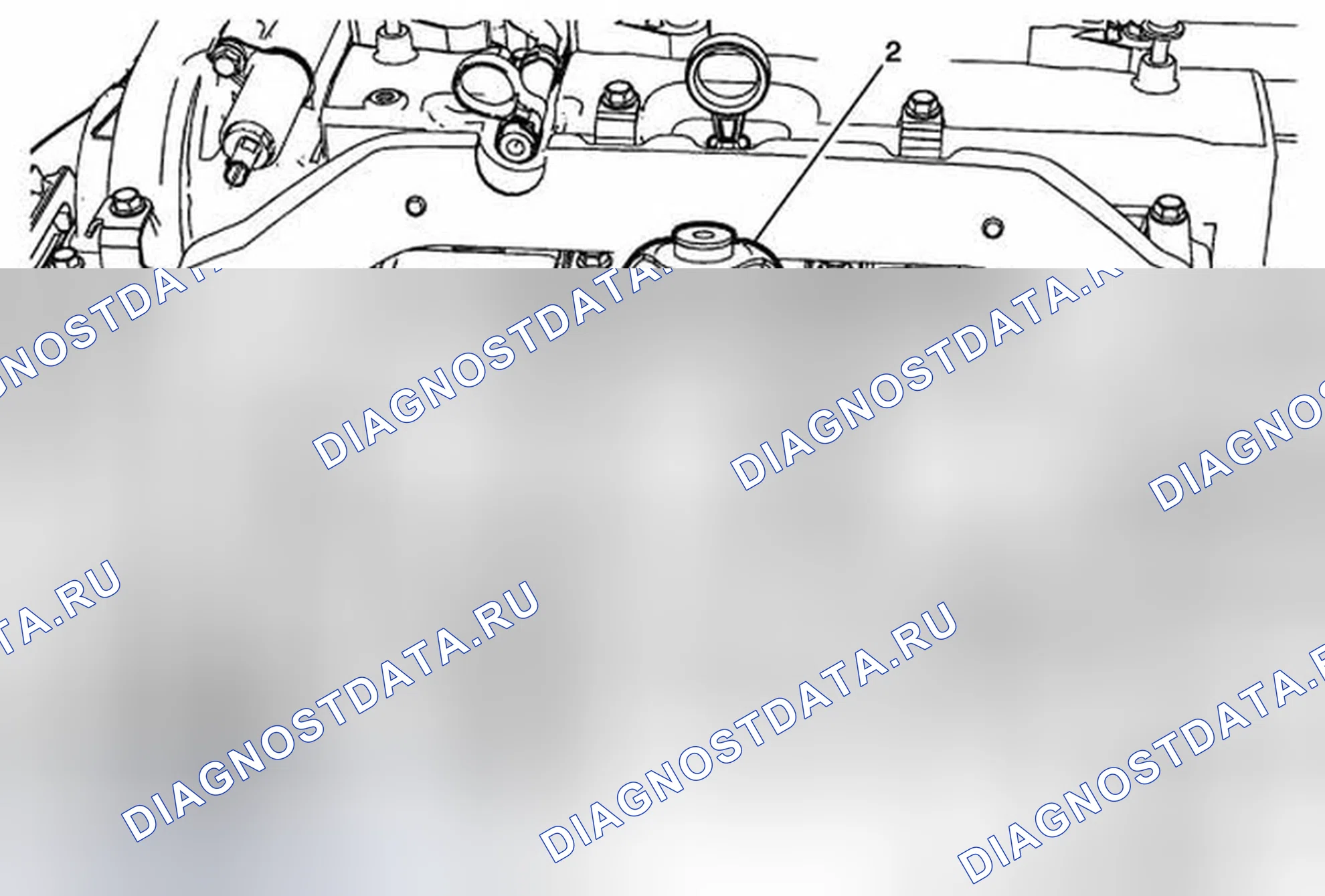 Рис. 8: Замена теплового экрана выпускного коллектора (LTG). Cadillac ATS I