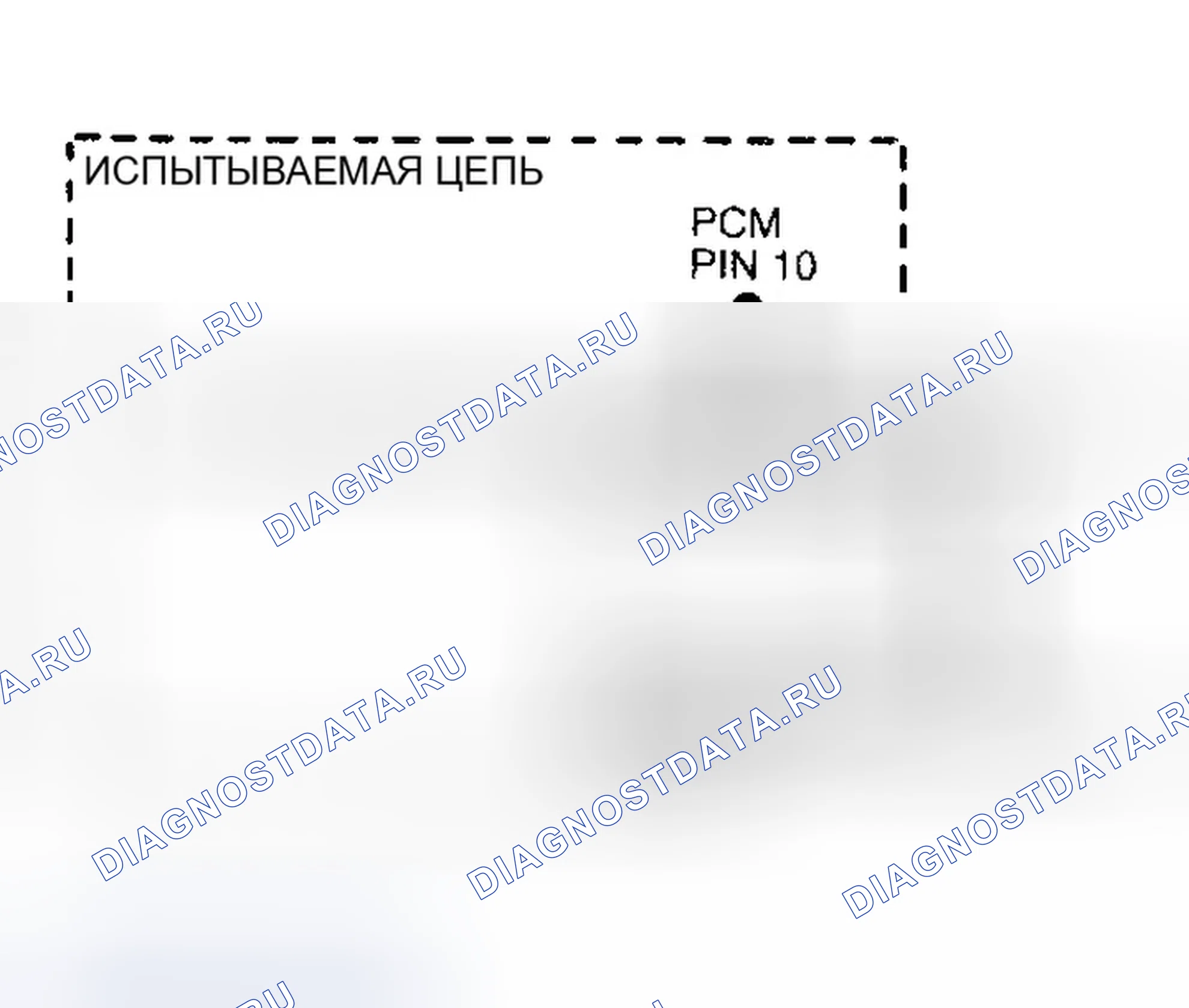 Рис. 77: Тестовая схема CCRM (X19). Ford Crown Victoria I