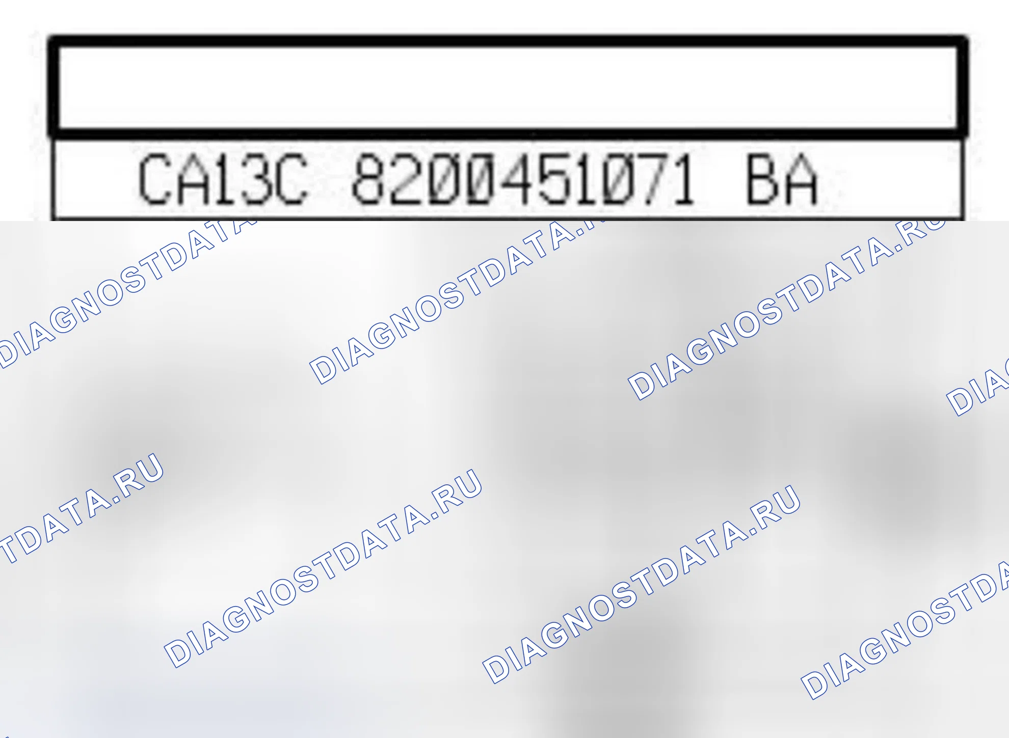 Распиновка разъёма 526 — Лампа осв. лев. задн. двери. Renault Scenic III