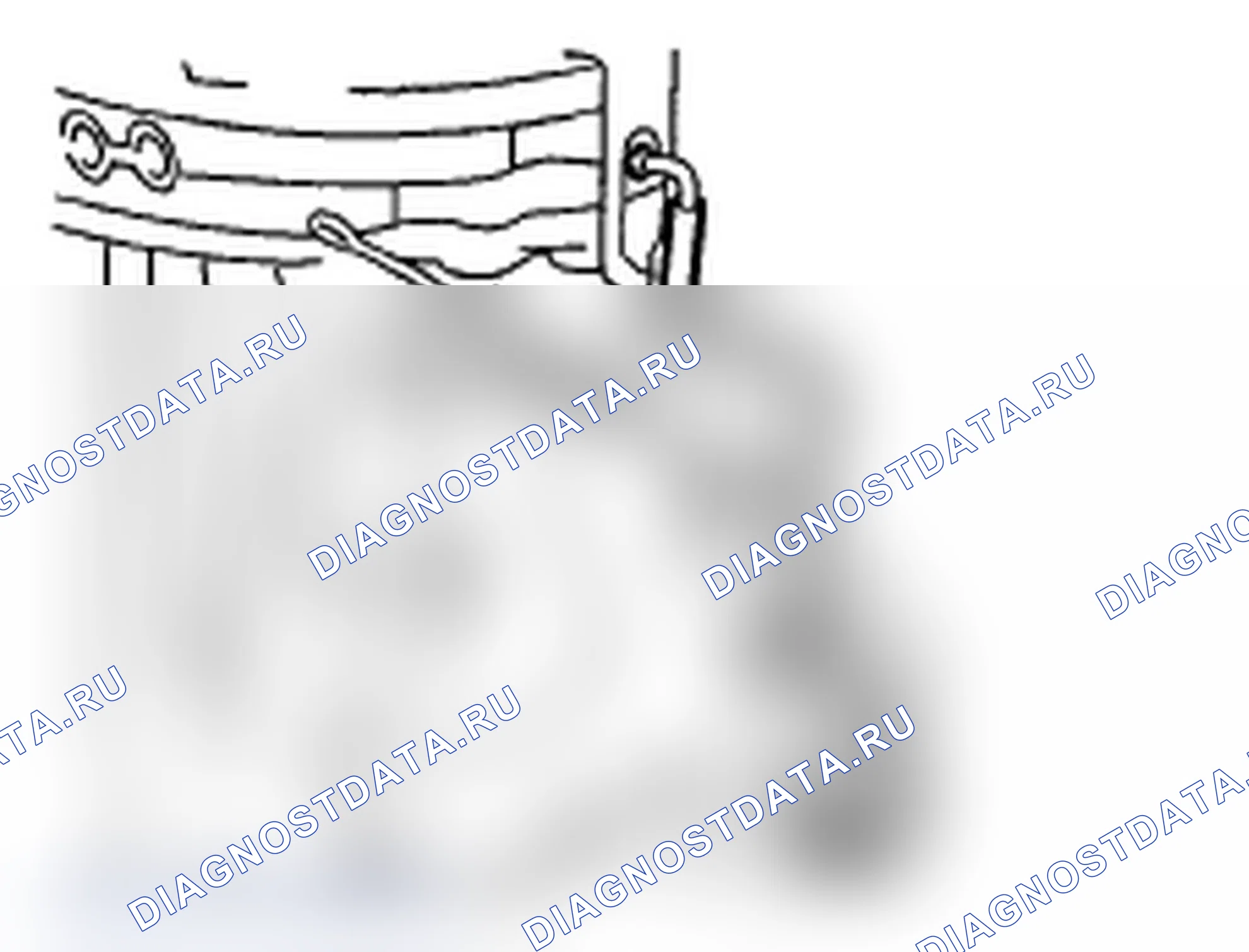 Рис. 53: Идентификация шланга воздухоотделителя. Subaru Impreza WRX STI GD рестайлинг 2