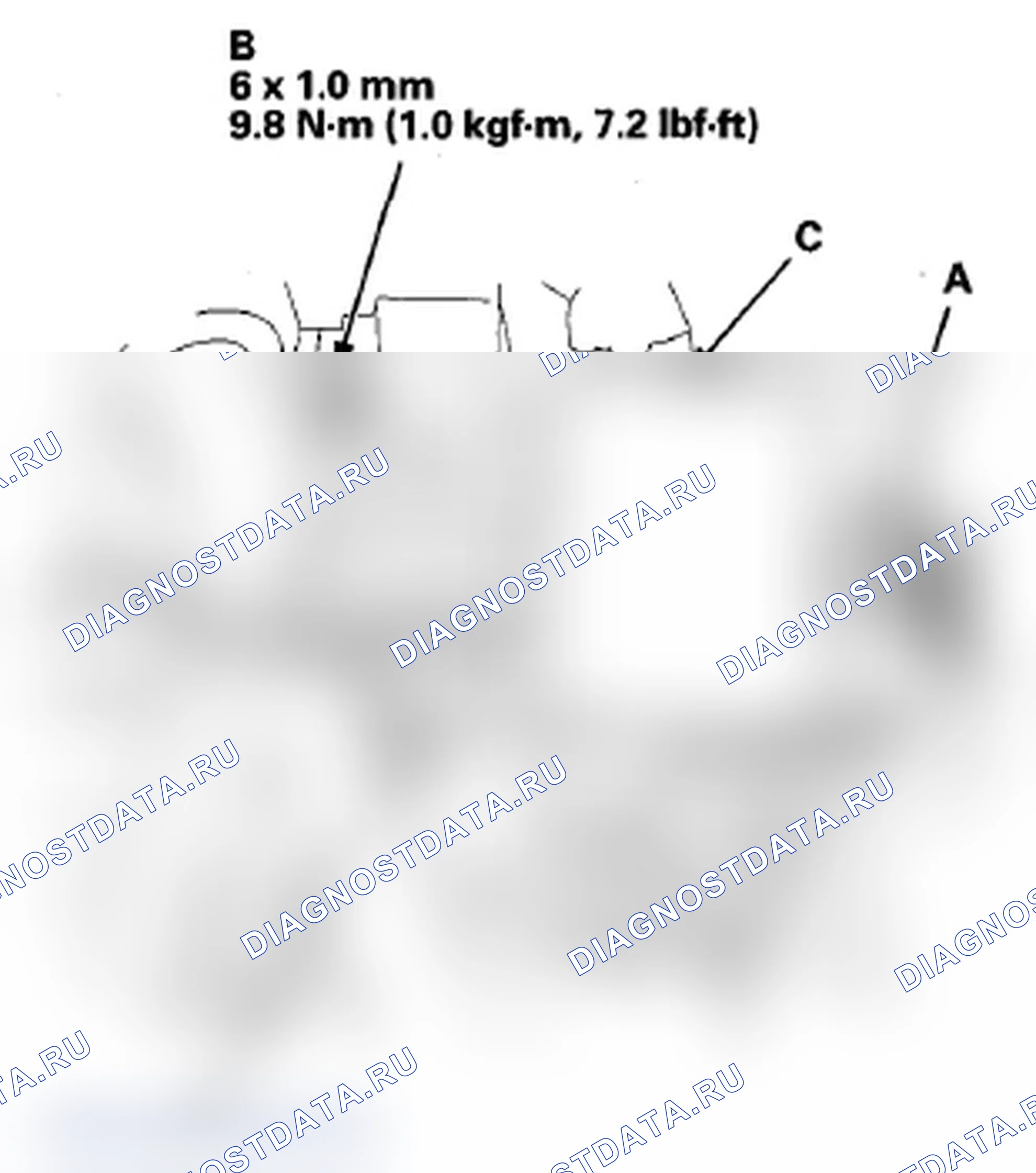 Рис. 40: Замена блока управления TPMS. Acura MDX II рестайлинг