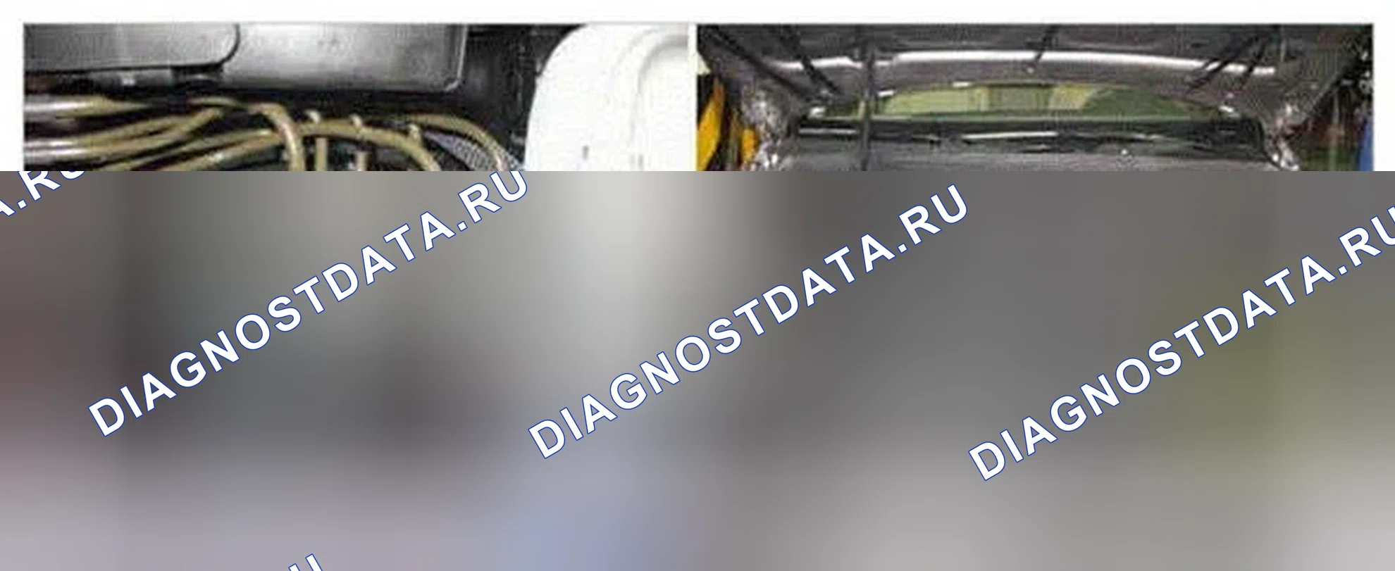Рис. 233: Расположение компонентов. Hyundai Genesis I рестайлинг