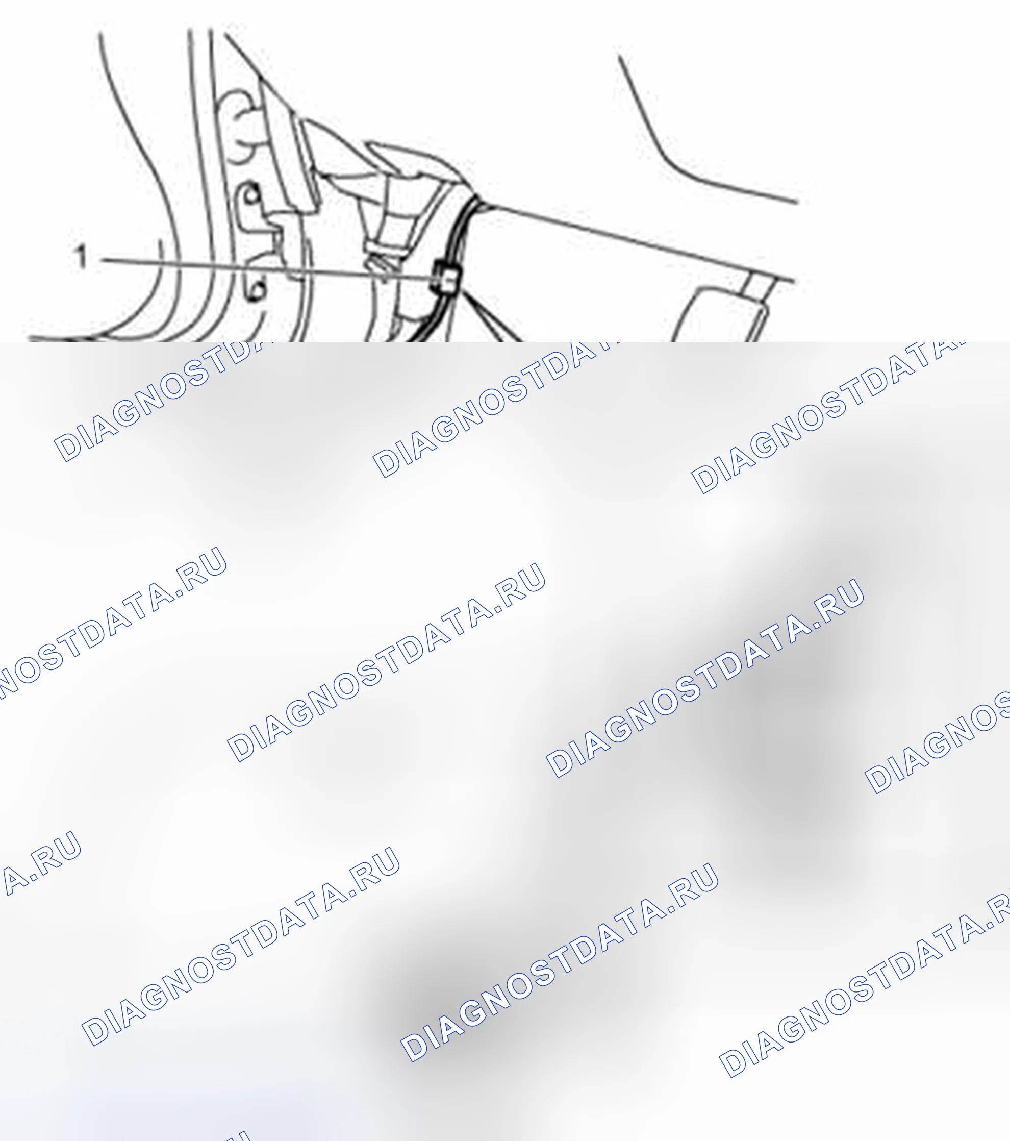 Рис. 354: Отключение системы подушек безопасности. Suzuki SX4 I рестайлинг