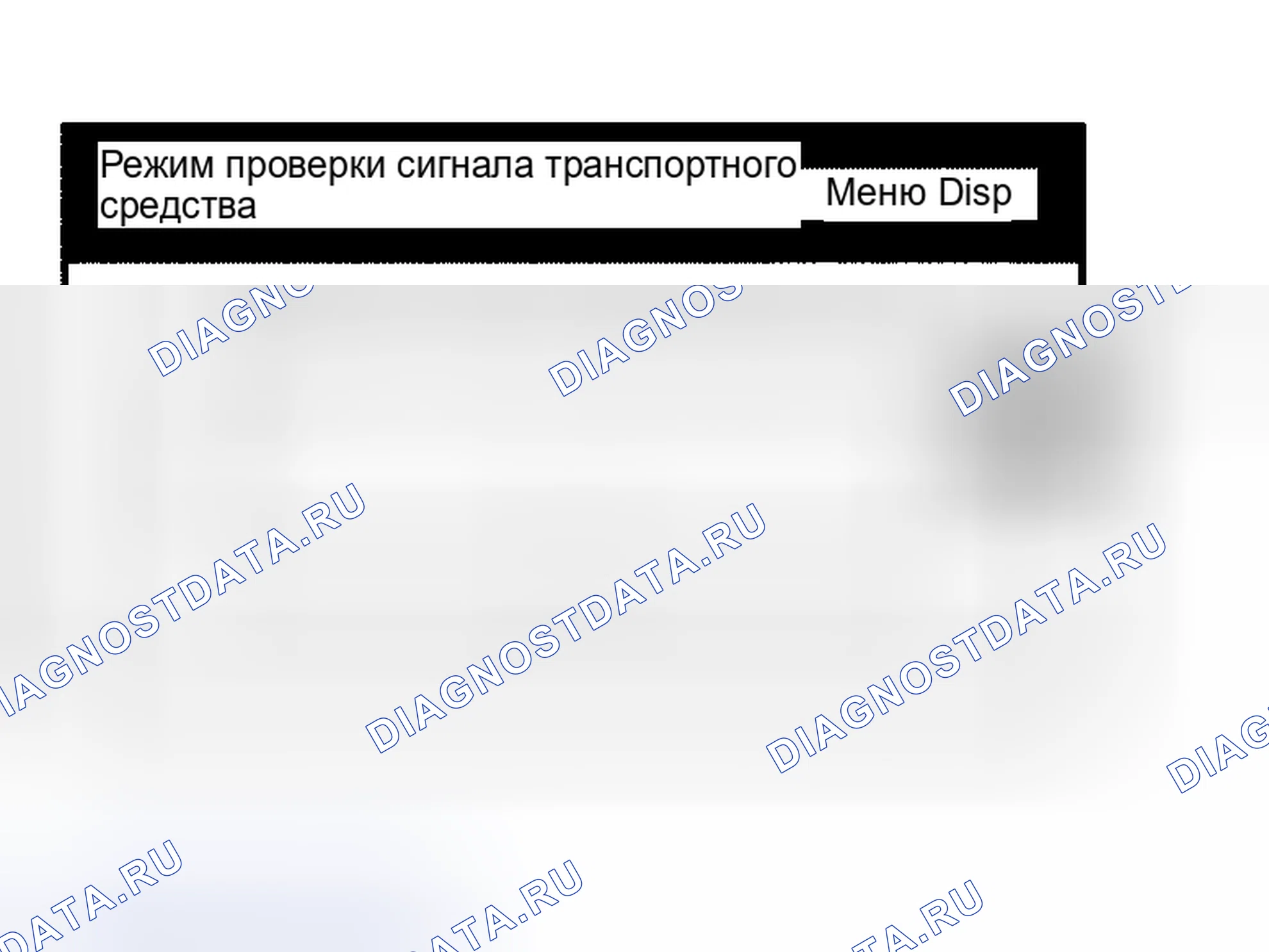Рис. 1: Подсветка для панельного переключателя не включается при включенном хвостовом переключателе. Haval H8 I