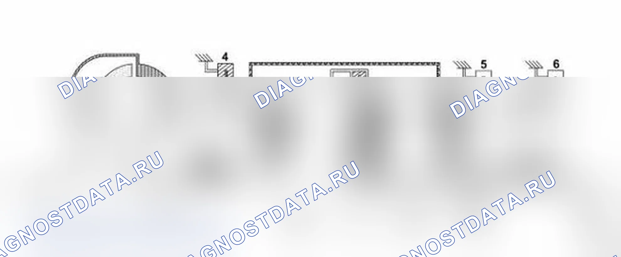 Рис. 136: ПОТОК МОЩНОСТИ ПЯТОЙ ПЕРЕДАЧИ. Dodge Durango III