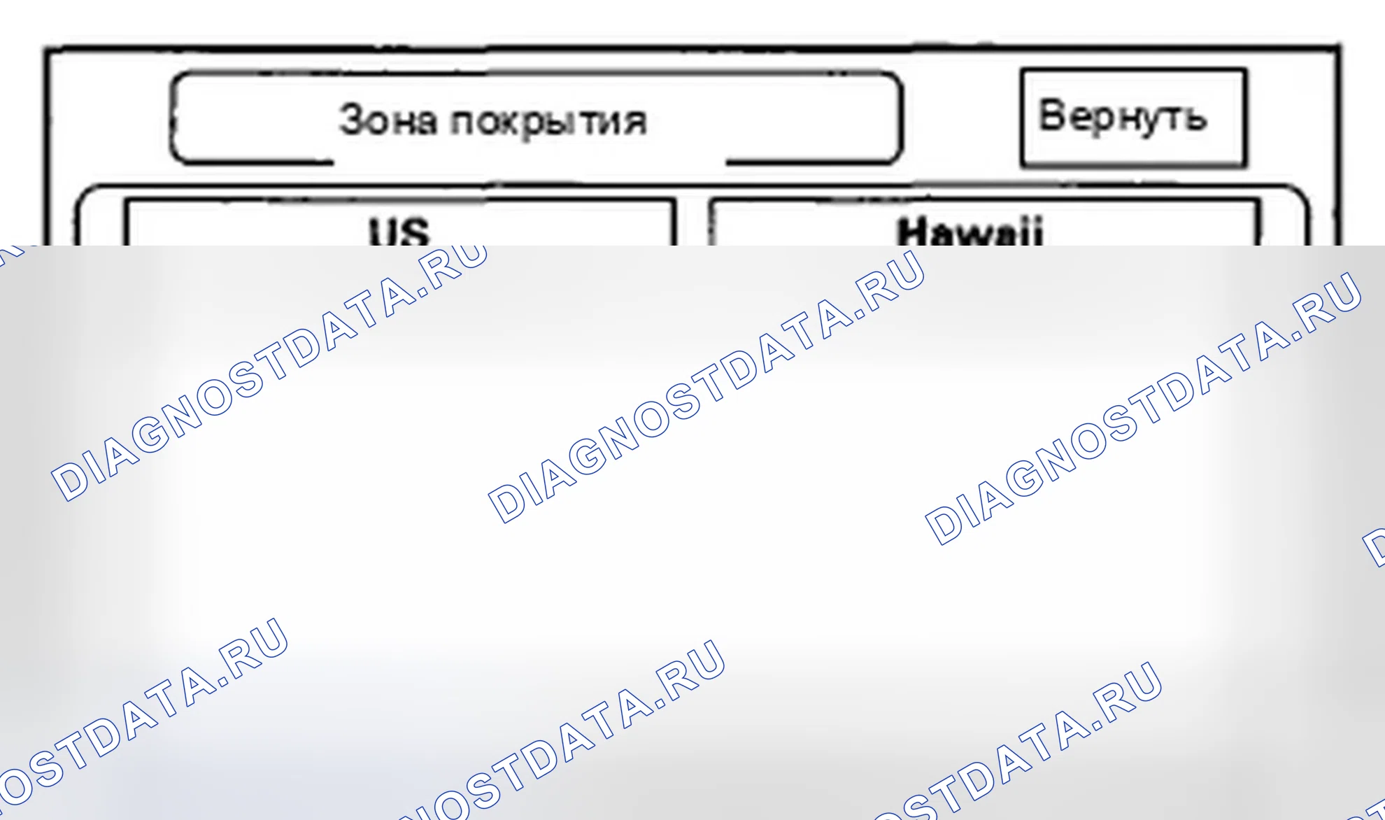 Рис. 197: Зона покрытия. Honda Civic VIII рестайлинг