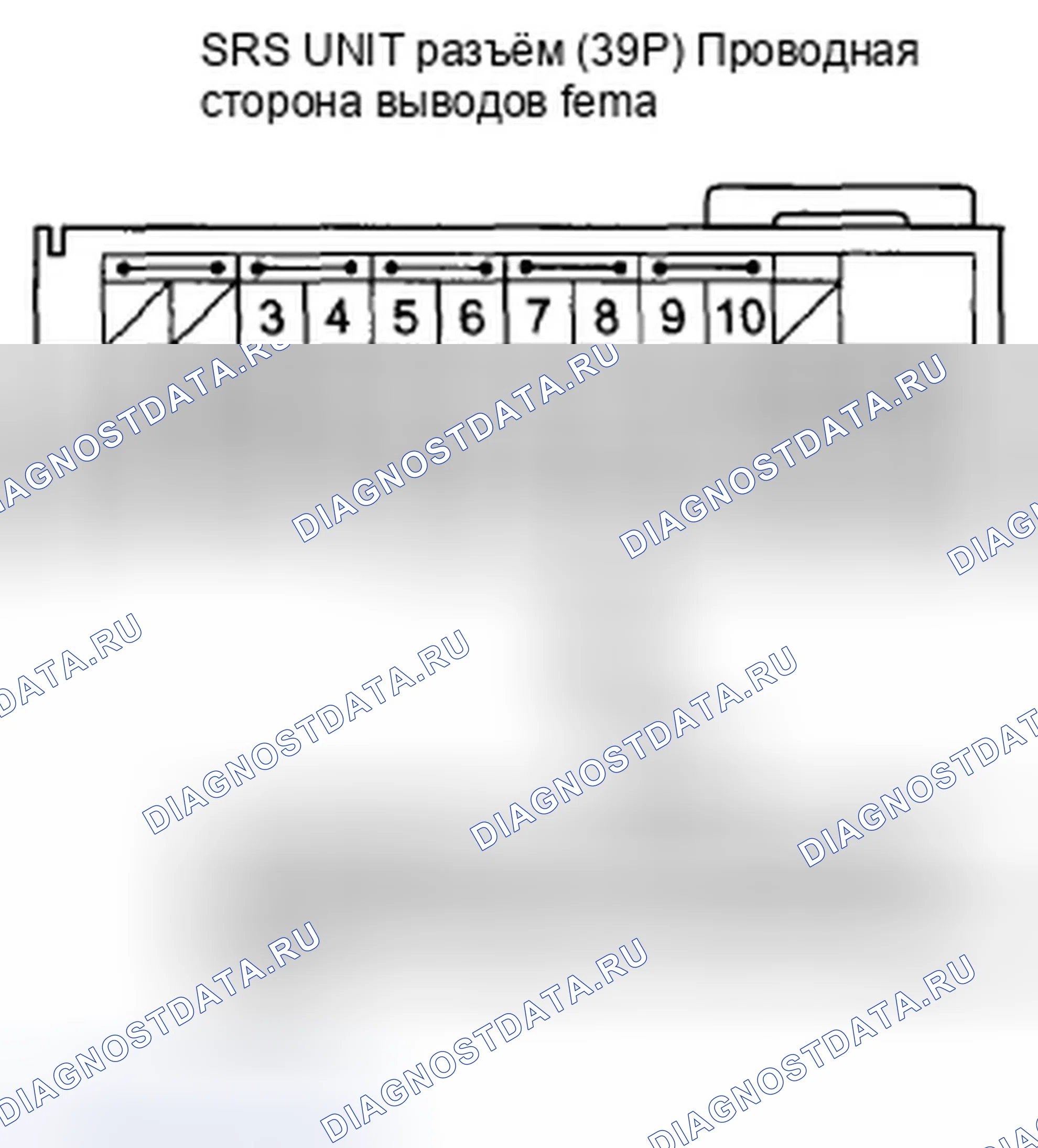 Рис. 229: расшифровка кода ошибки 92-2x (" X " может быть от 0 до 9 или от A до F): Открыть или коротко на массу в подушке безопасности пассажира. Honda Accord VIII