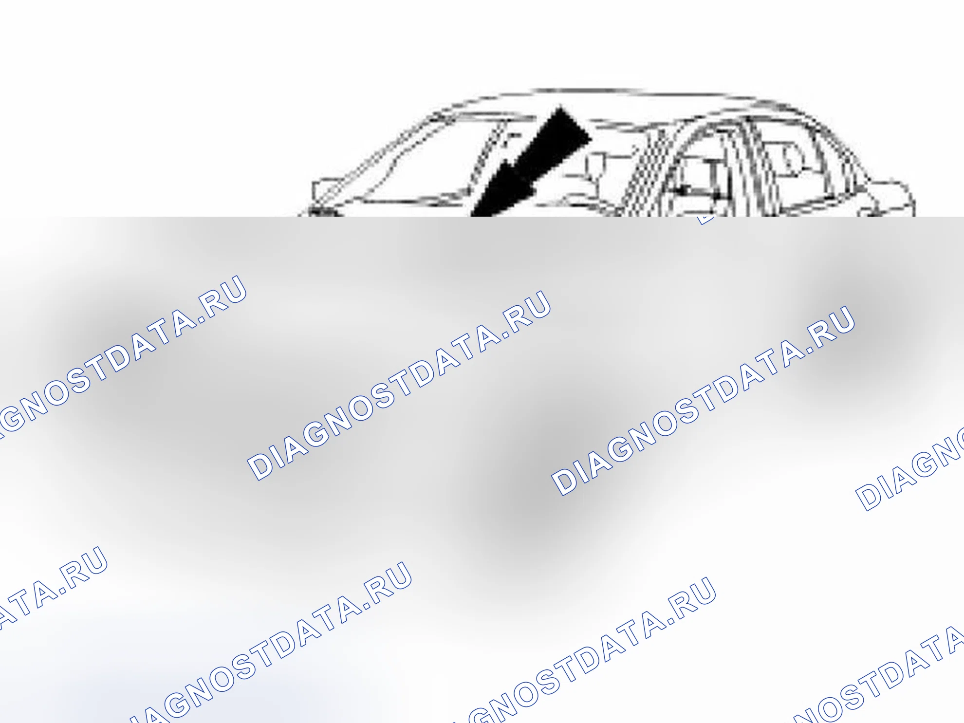Рис. 12: Выравнивание капота. Jaguar X-type I