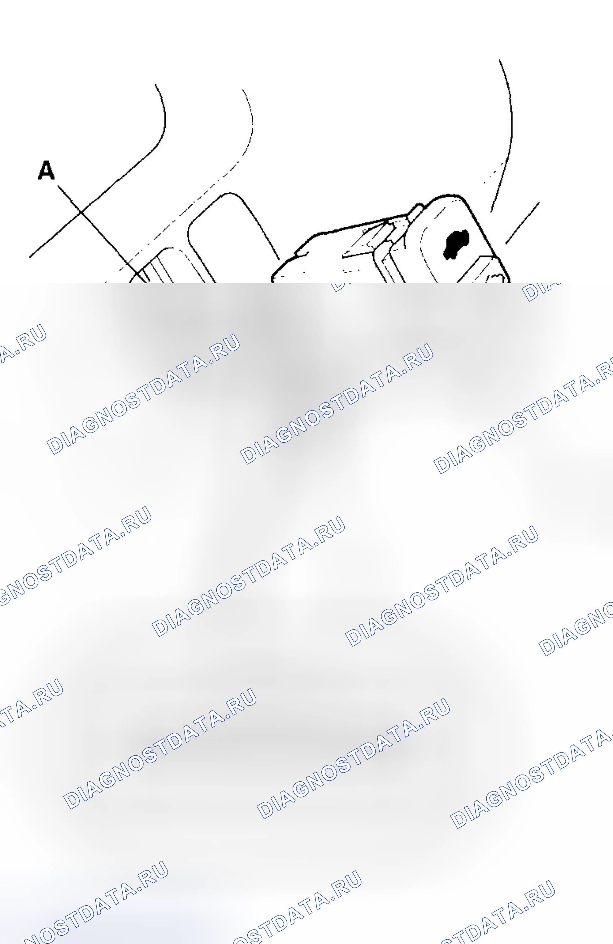 Рис. 32: Испытание выключателя. Honda CR-V II