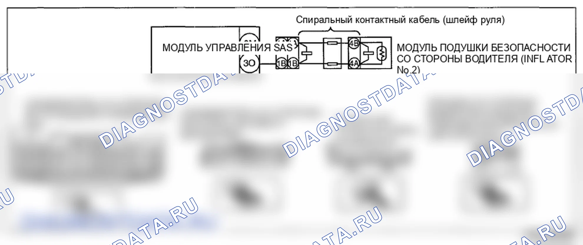 Рис. 94: электросхема системы. Mazda 6 GH рестайлинг