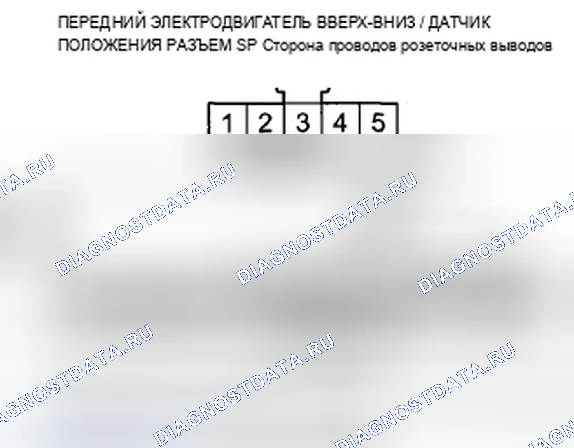 Рис. 159: B1826 расшифровка кода ошибки: ошибка импульса высоты фронта (без изменения импульса в течение 1 секунды). Acura ZDX I