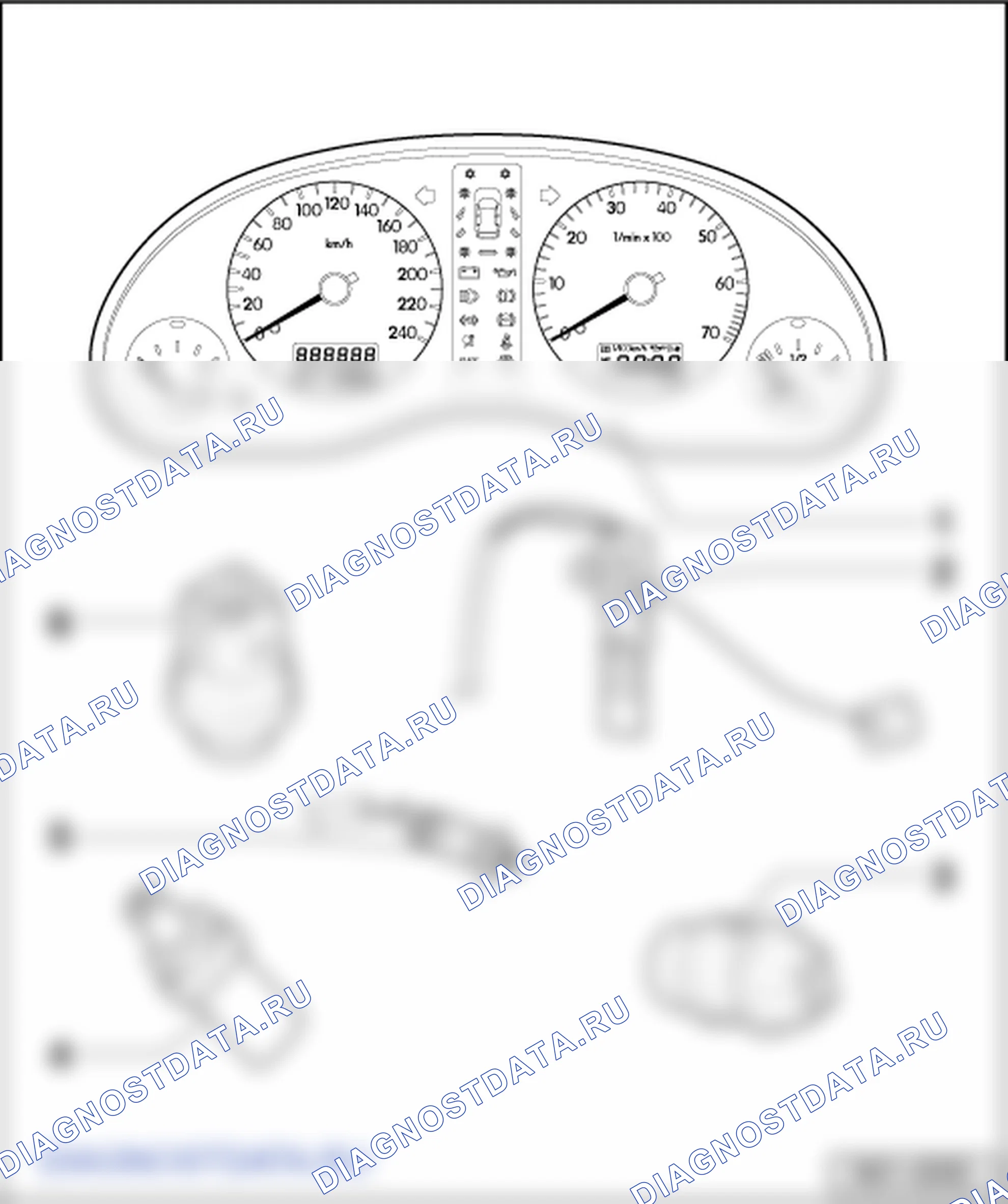 Датчик топливомера (G). SEAT Alhambra I