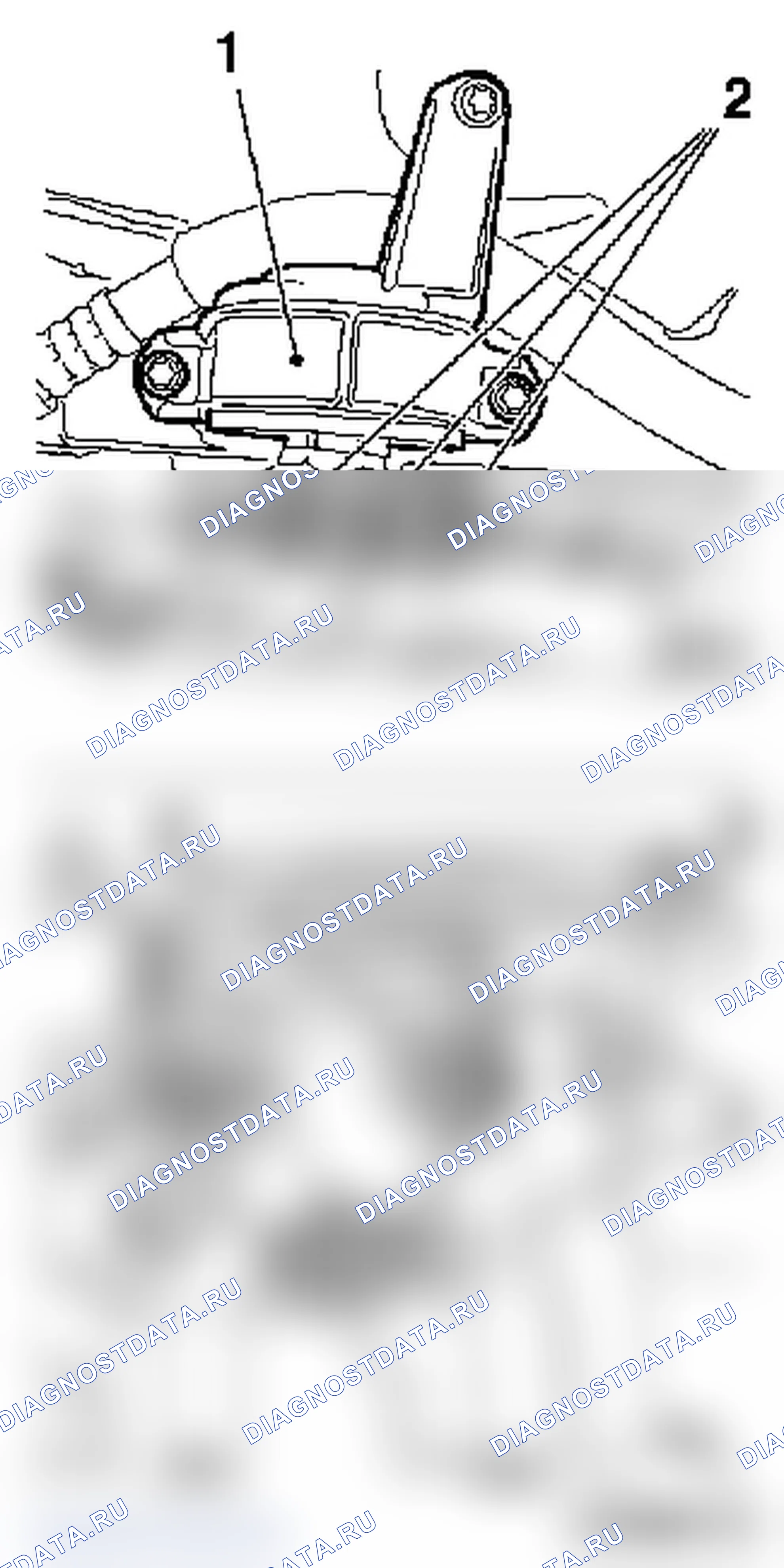 Снять и установить двигатель (Y 20 DTH начиная с ГВ2003, Y 22 DTR). Opel Zafira A рестайлинг