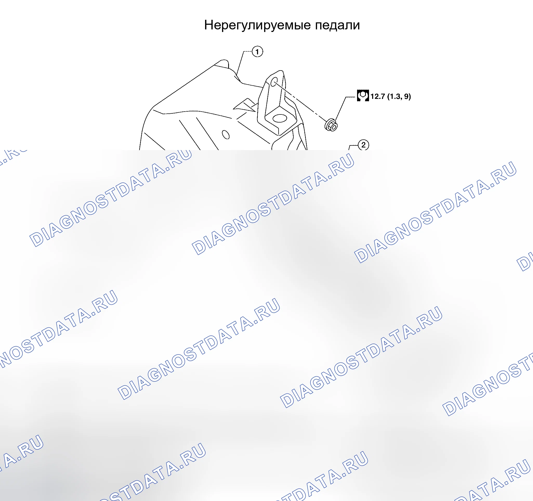 Рис. 4: Демонтаж и монтаж. Honda Torneo I