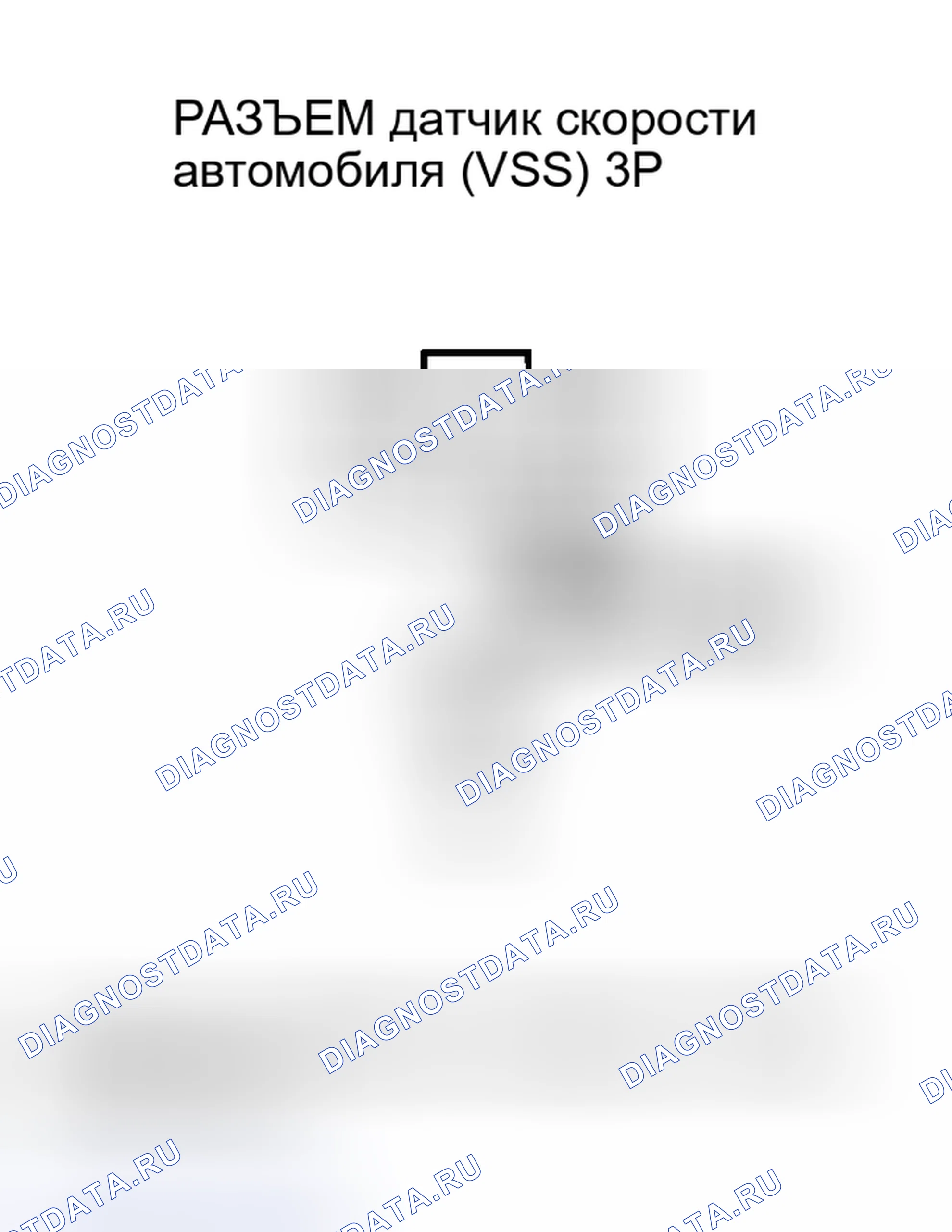 Рис. 83: расшифровка кода ошибки P0500: Неисправность цепи датчик скорости автомобиля (VSS) (датчик скорости автомобиля). Honda CR-V II рестайлинг