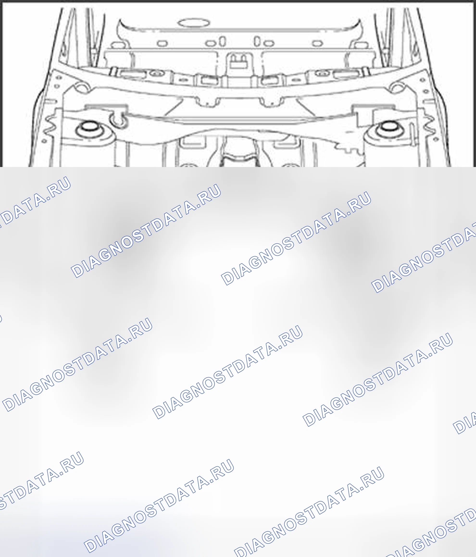 Рис. 144: Передние юстировочные кронштейны, обзор. Volkswagen Jetta IV