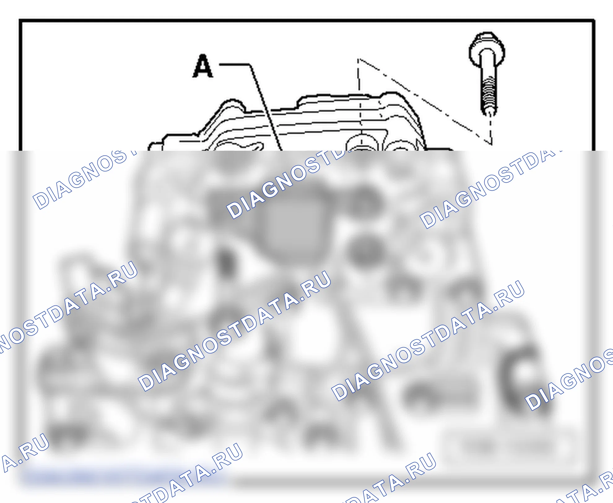 Корпус клапана. SEAT Alhambra I