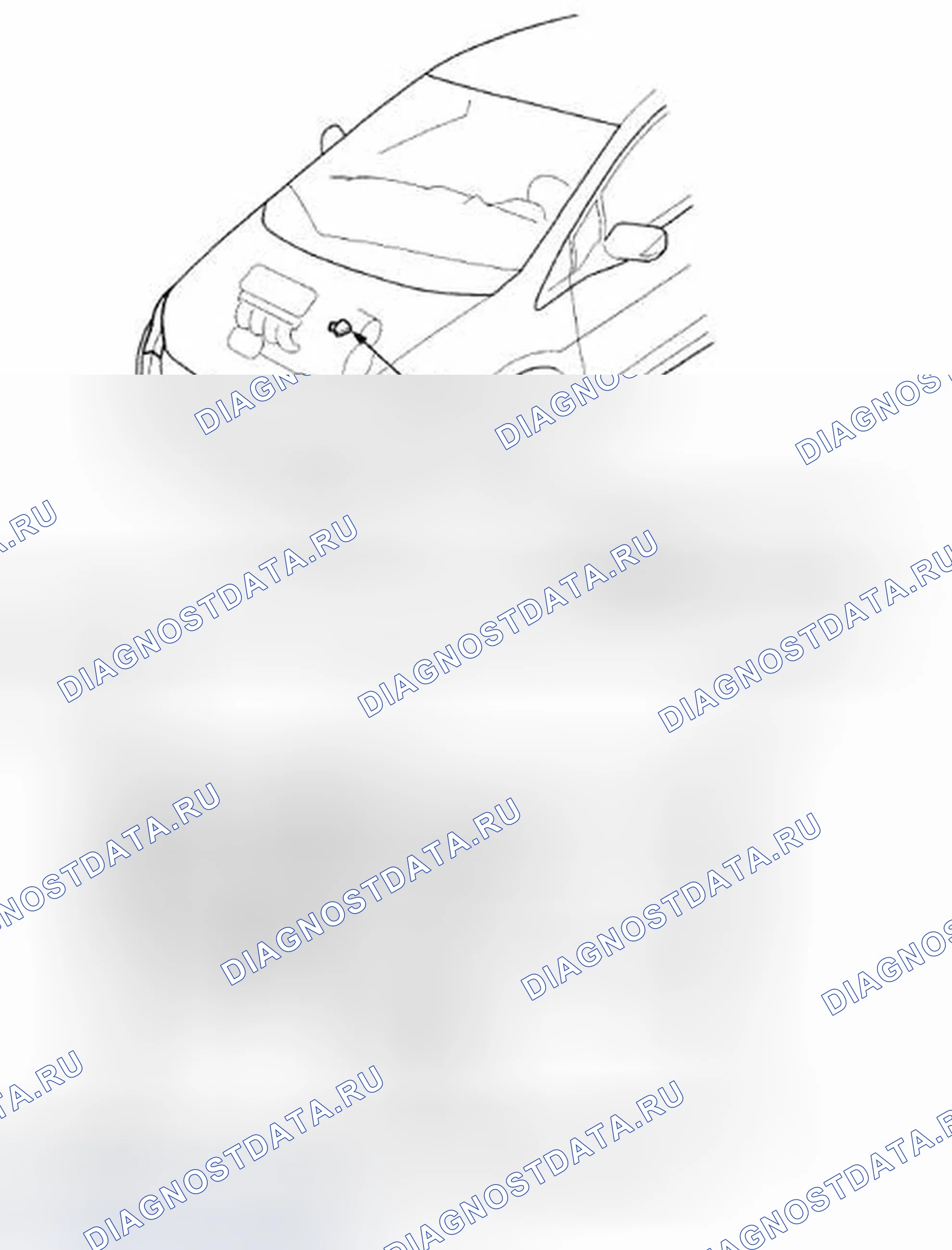 Рис. 1: Указатель расположения компонентов. Honda Insight ZE2 рестайлинг