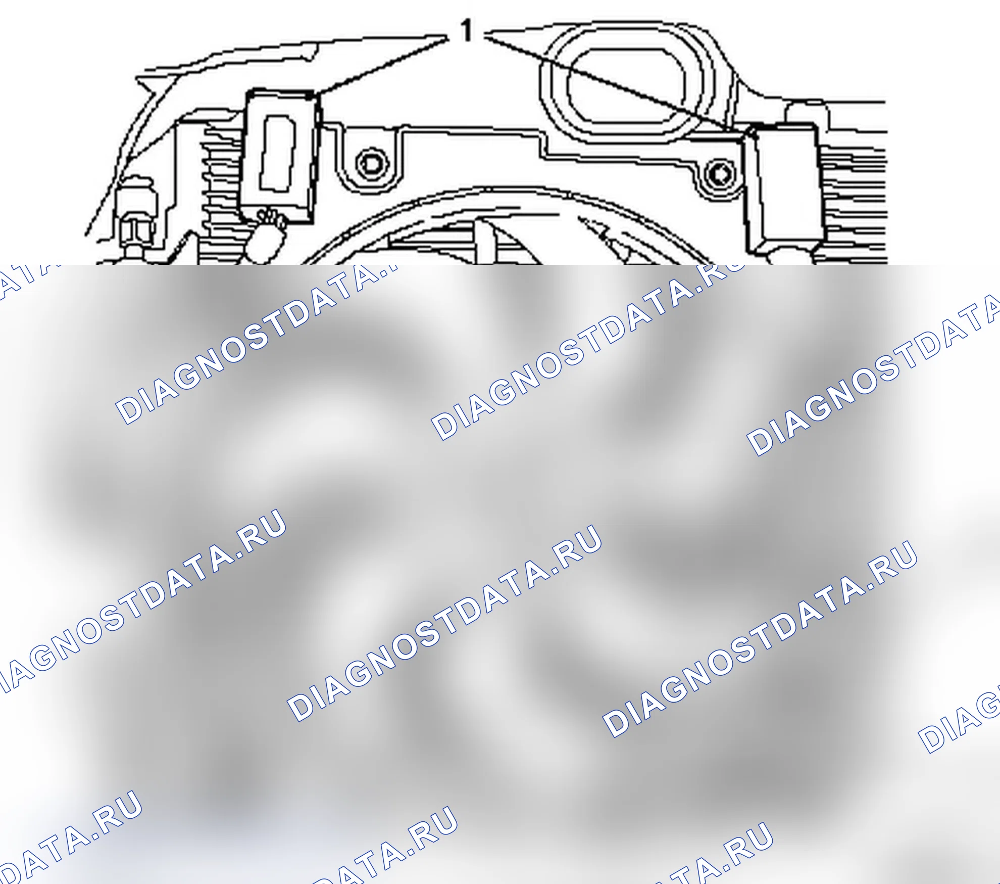 Замена мотора дополнительного вентилятора (Z 20 LEL, Z 20 LER). Opel Astra H