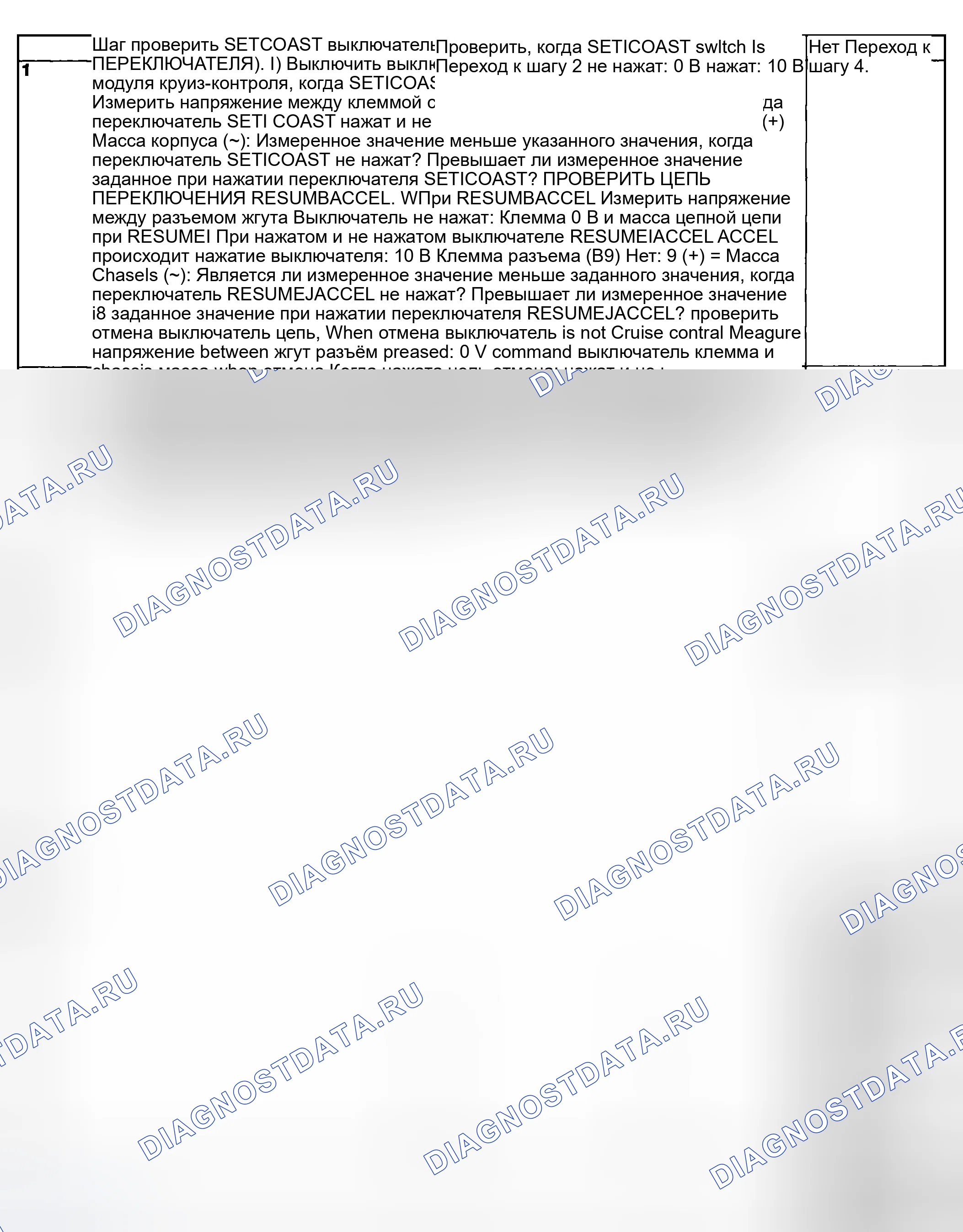 Рис. 34: СИМПТОМ НЕИСПРАВНОСТИ. Subaru Impreza GD/GC/GG рестайлинг