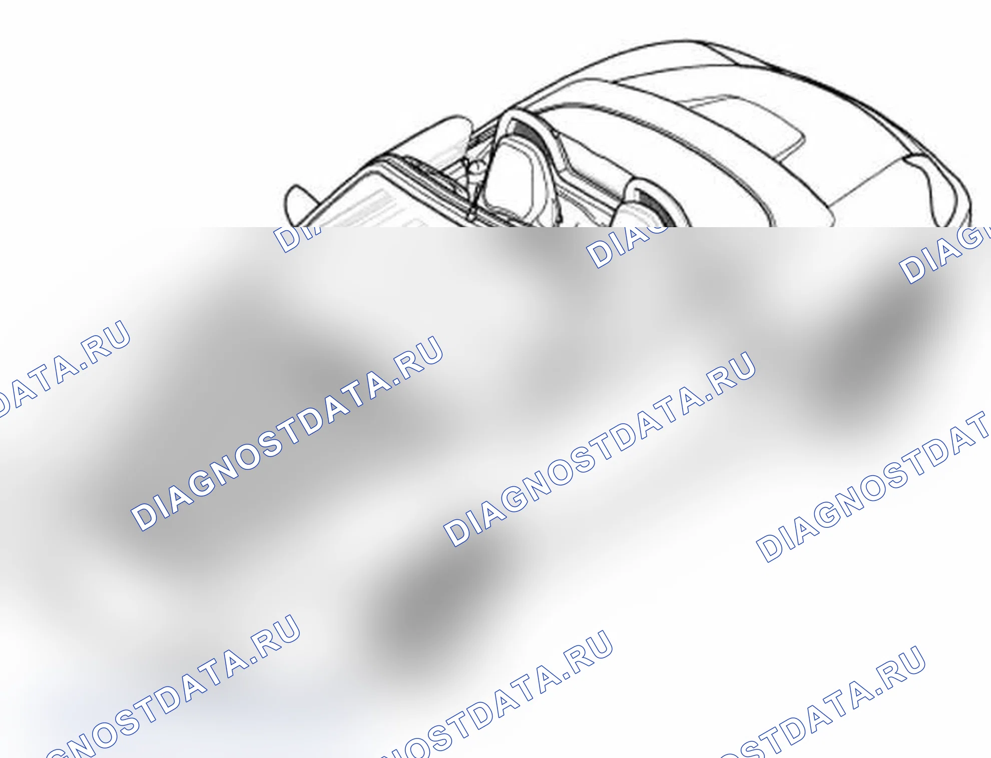 Рис. 85: Снятие и установка передней крышки. Porsche Boxster S 986