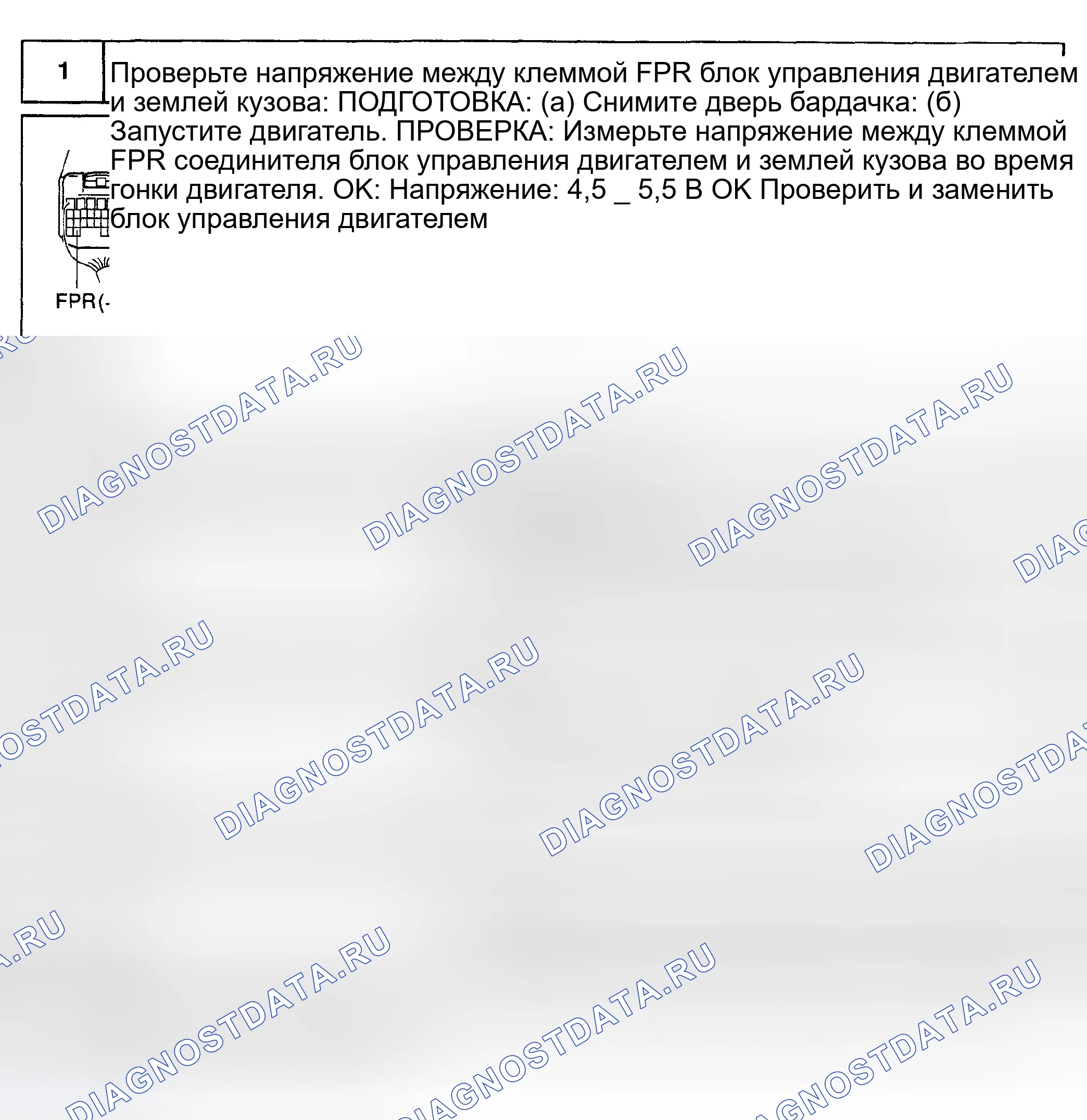 Рис. 92: Диагностика и ремонт. Toyota Land Cruiser 100 рестайлинг